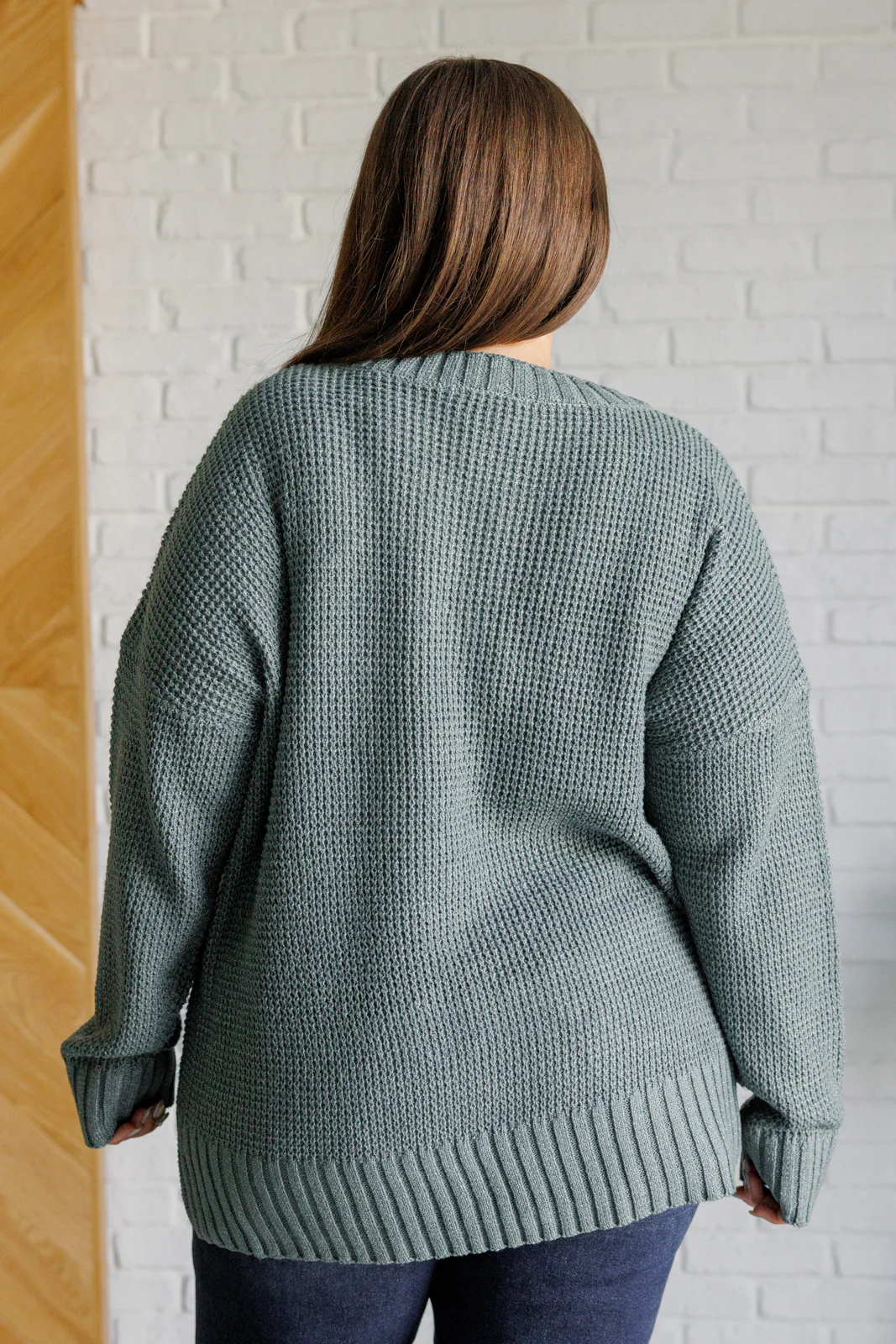 Lakeside View Drop Shoulder Sweater in Sage - 9/26/2024 - Image 8