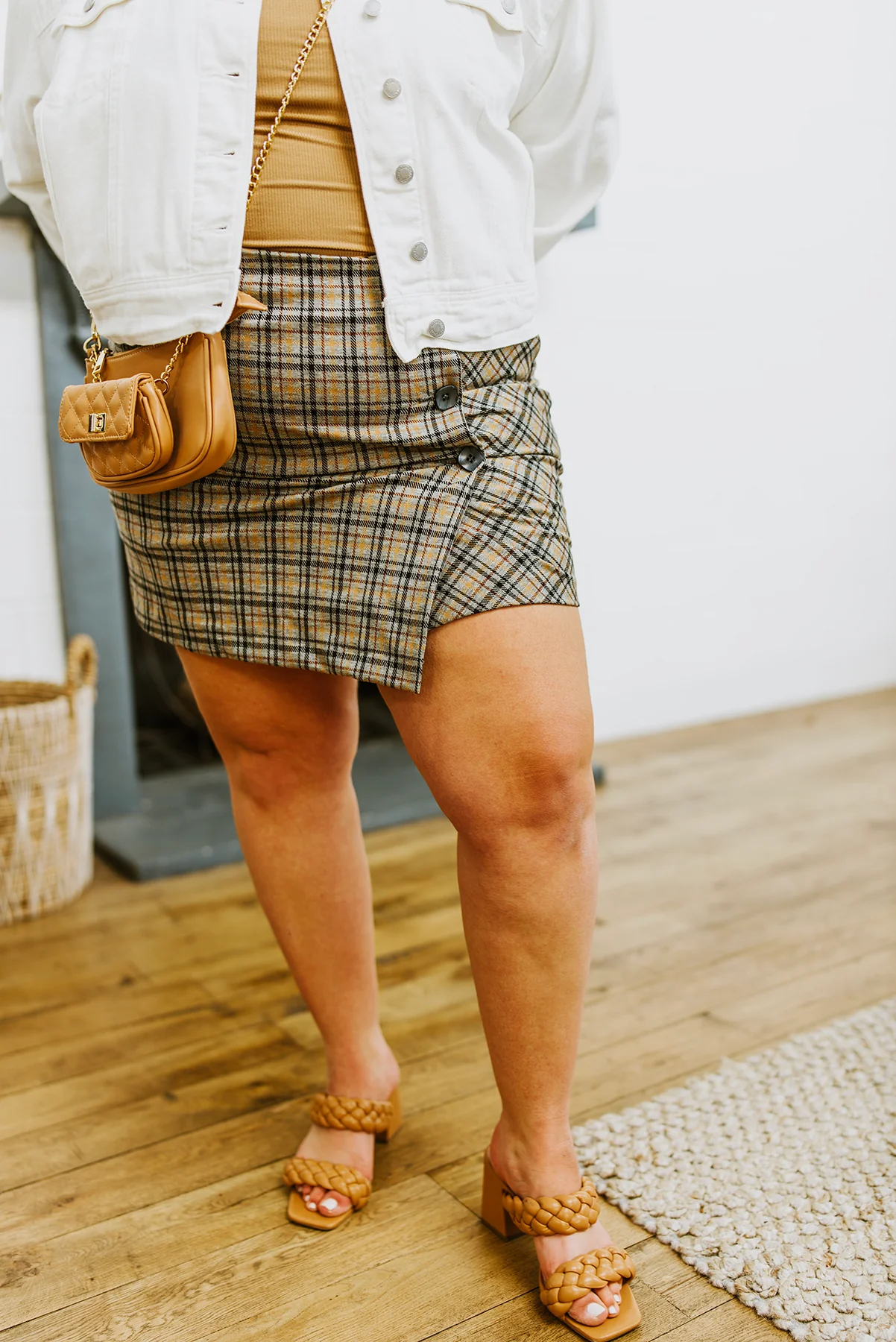 Late To Class Plaid Mini Skort - 9/15/2022 - Image 7