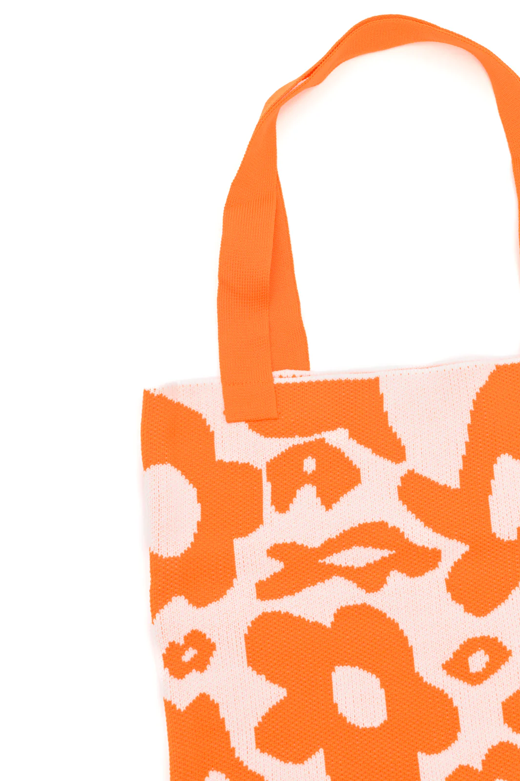 Lazy Daisy Knit Bag in Orange - 7/13/2023 - Image 4