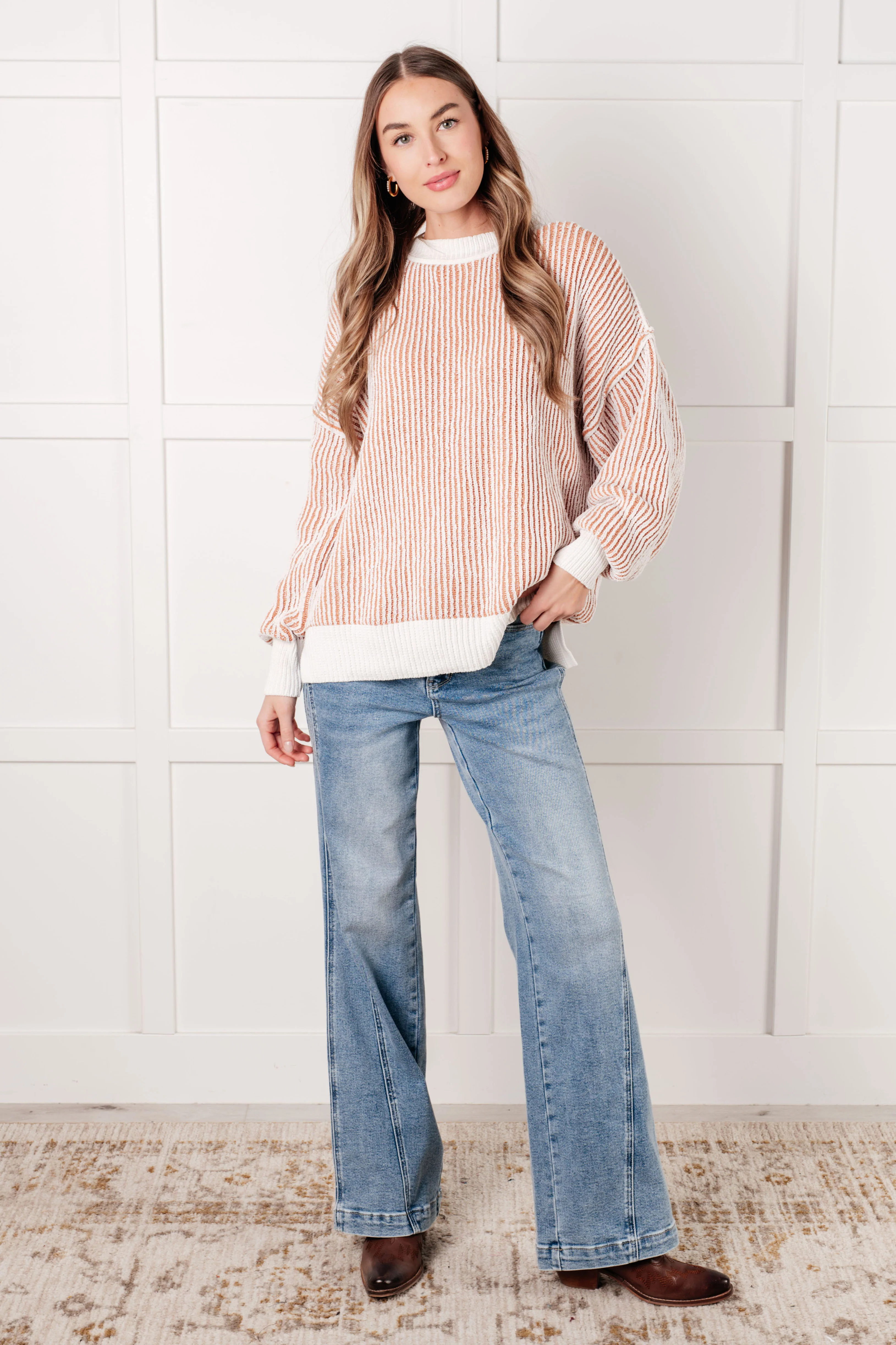Least High Maintenance Contrast Trim Sweater - 11/3/2025 - Image 2