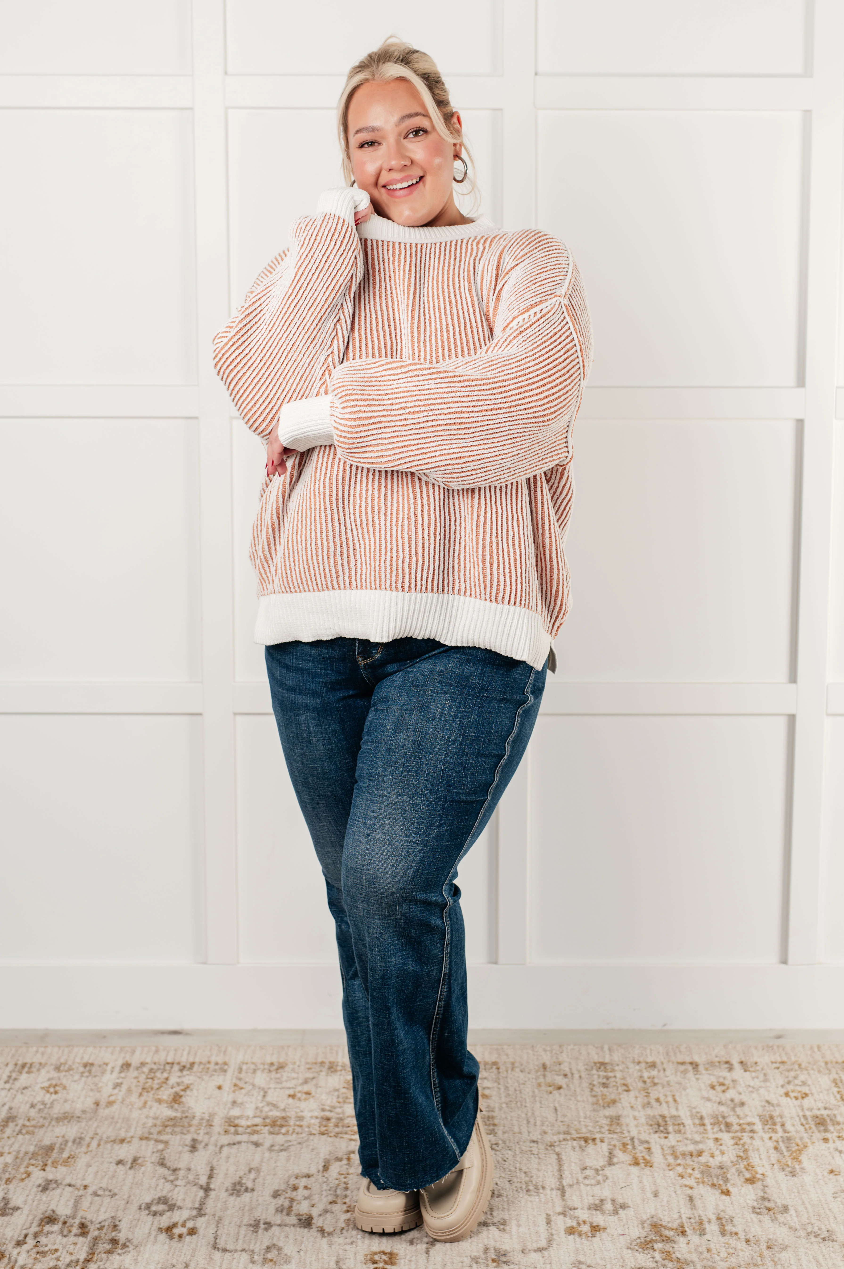 Least High Maintenance Contrast Trim Sweater - 11/3/2025 - Image 6