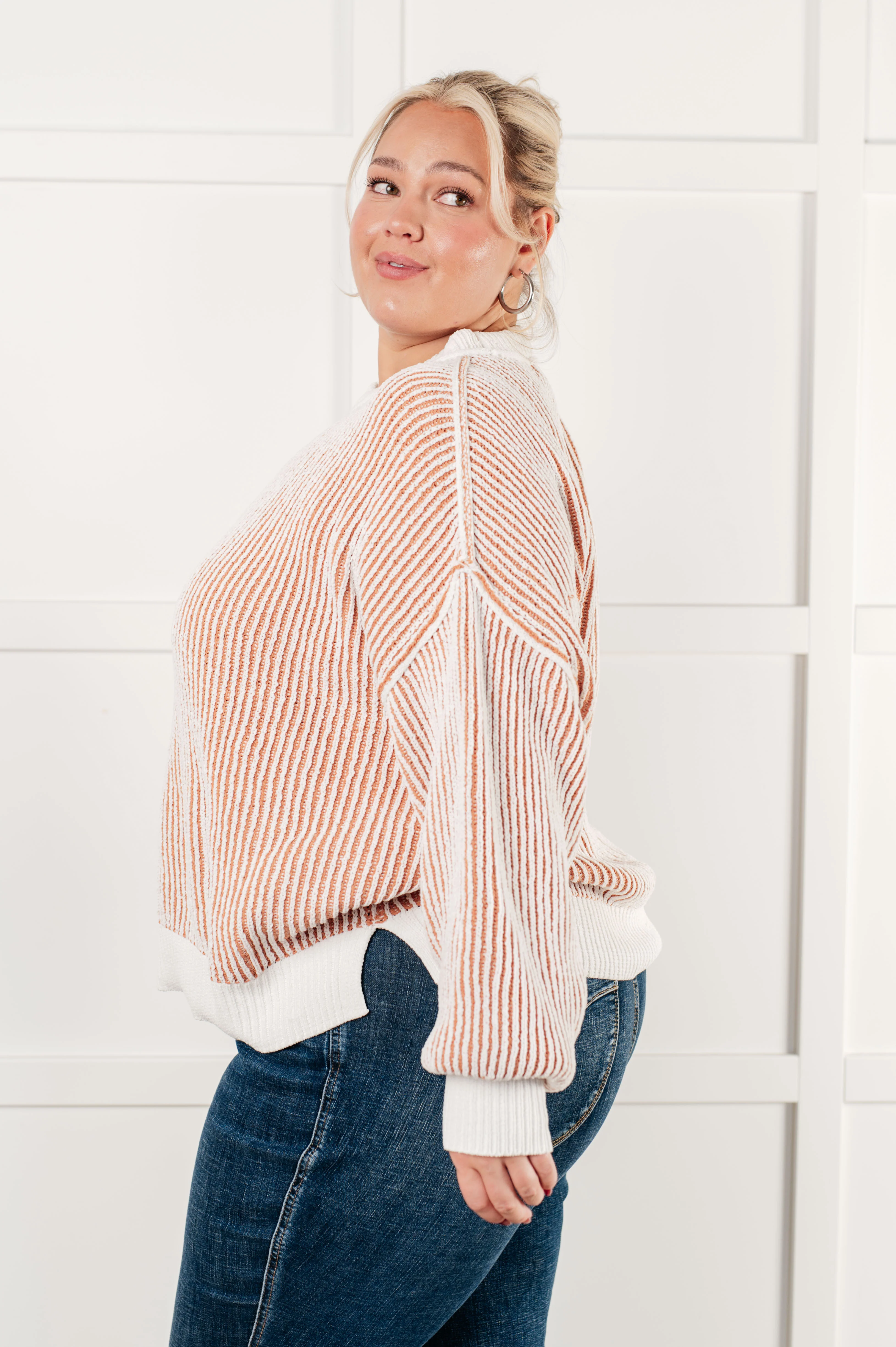 Least High Maintenance Contrast Trim Sweater - 11/3/2025 - Image 9