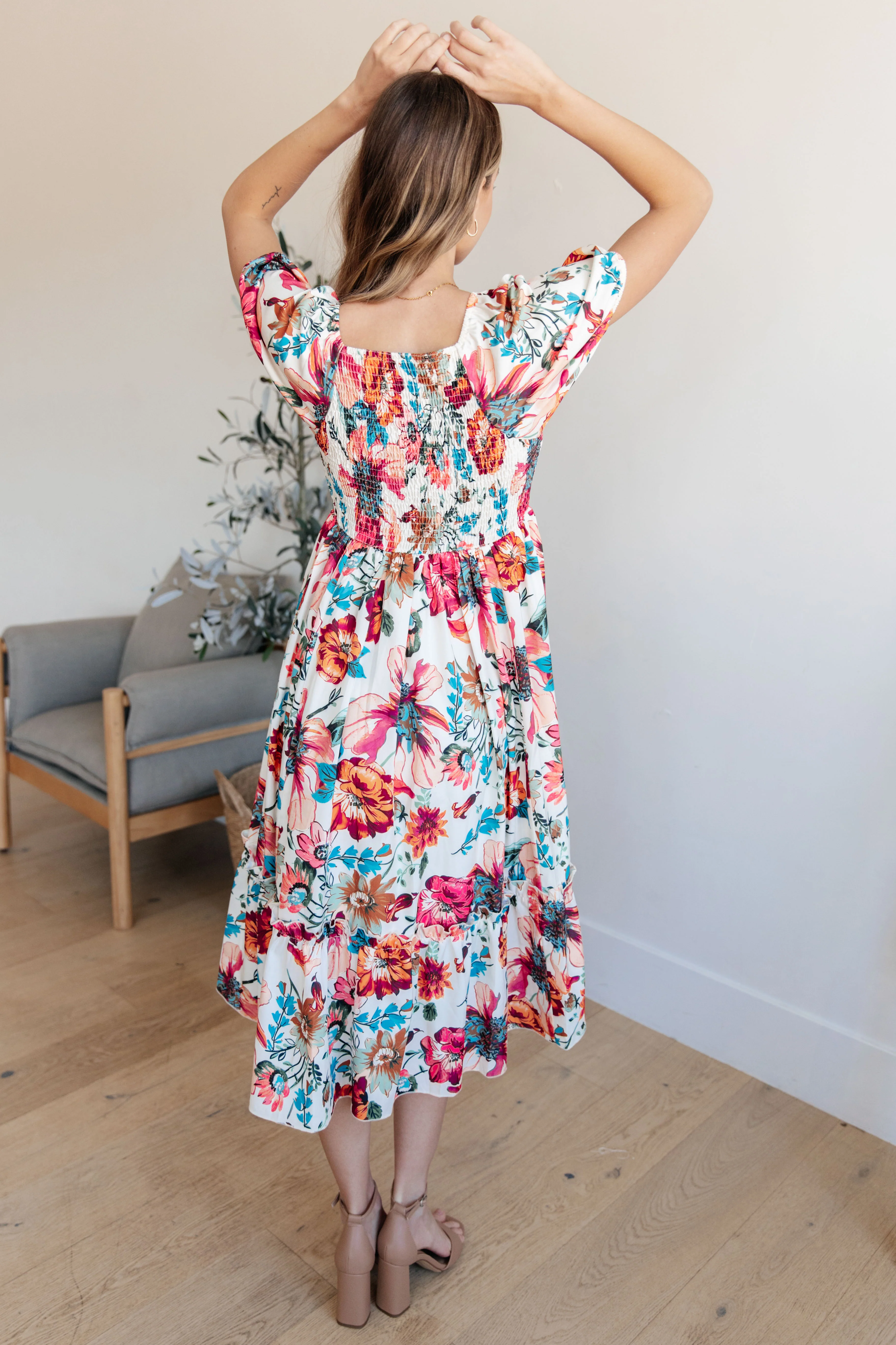 Let Me Frolic Balloon Sleeve Floral Dress - 3/19/2024 - Image 8