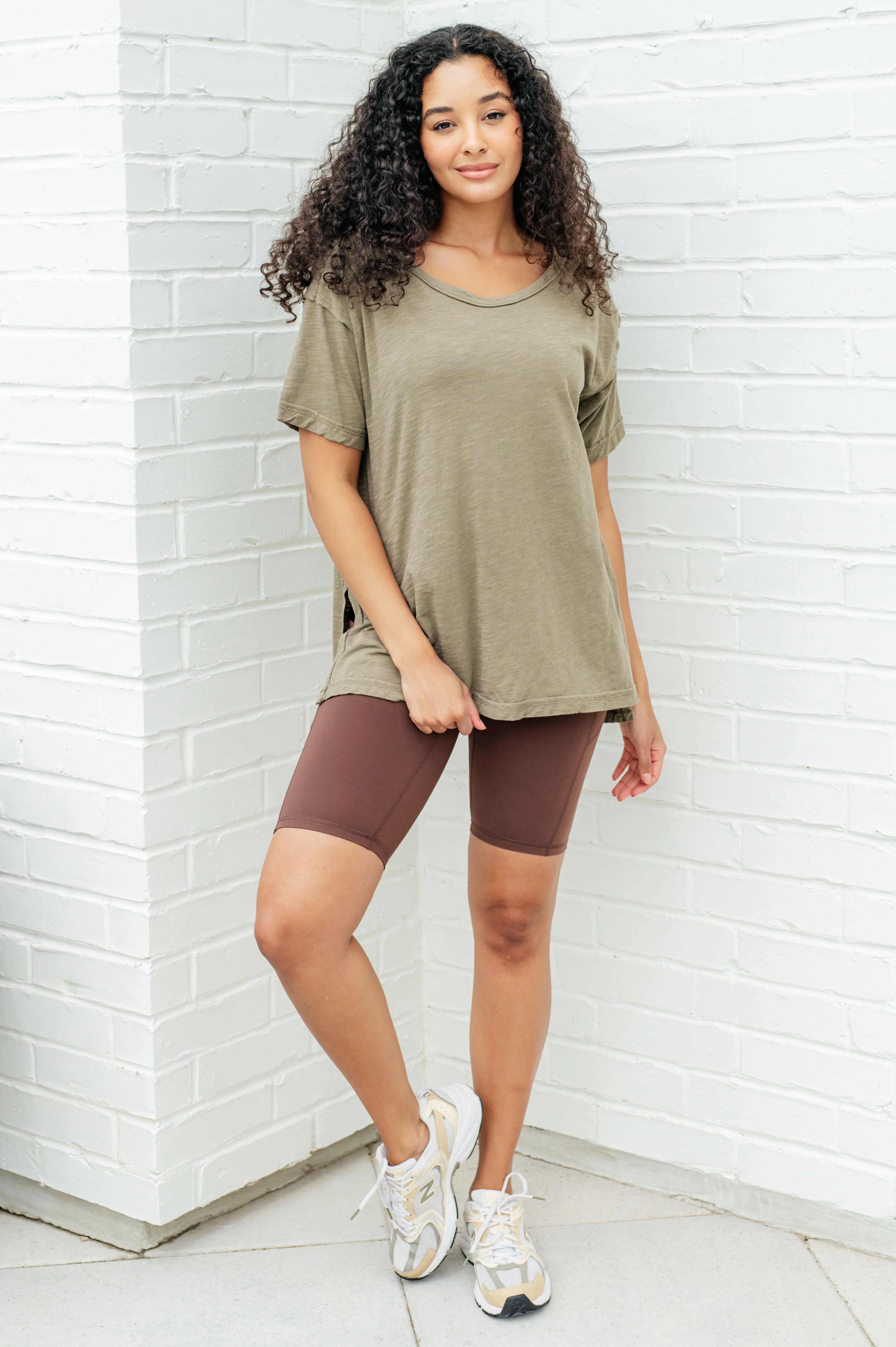 Let Me Live Relaxed Tee in Army - 5/15/2024 - Image 4