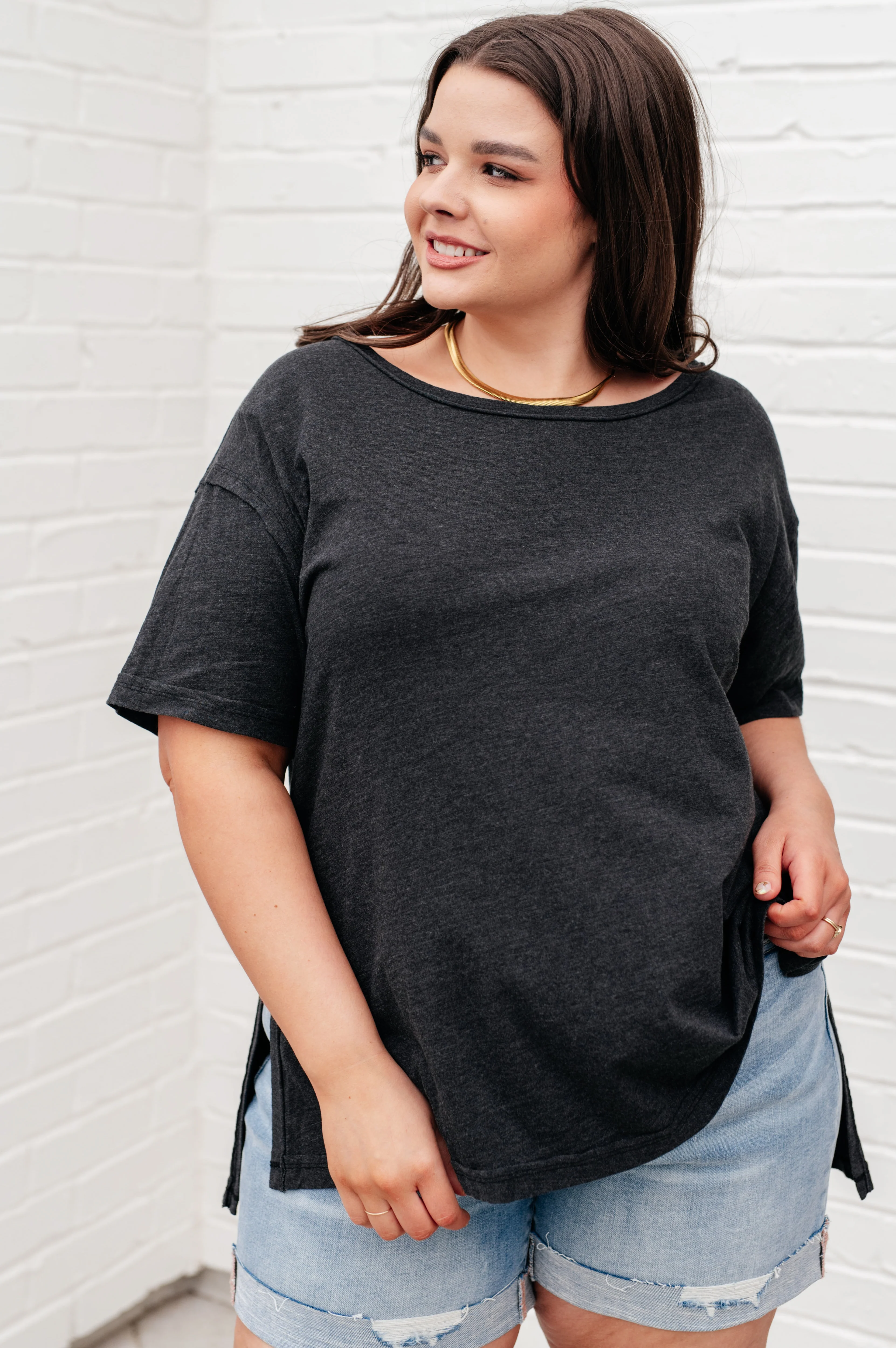 Let Me Live Relaxed Tee in Black - 5/15/2024 - Image 3