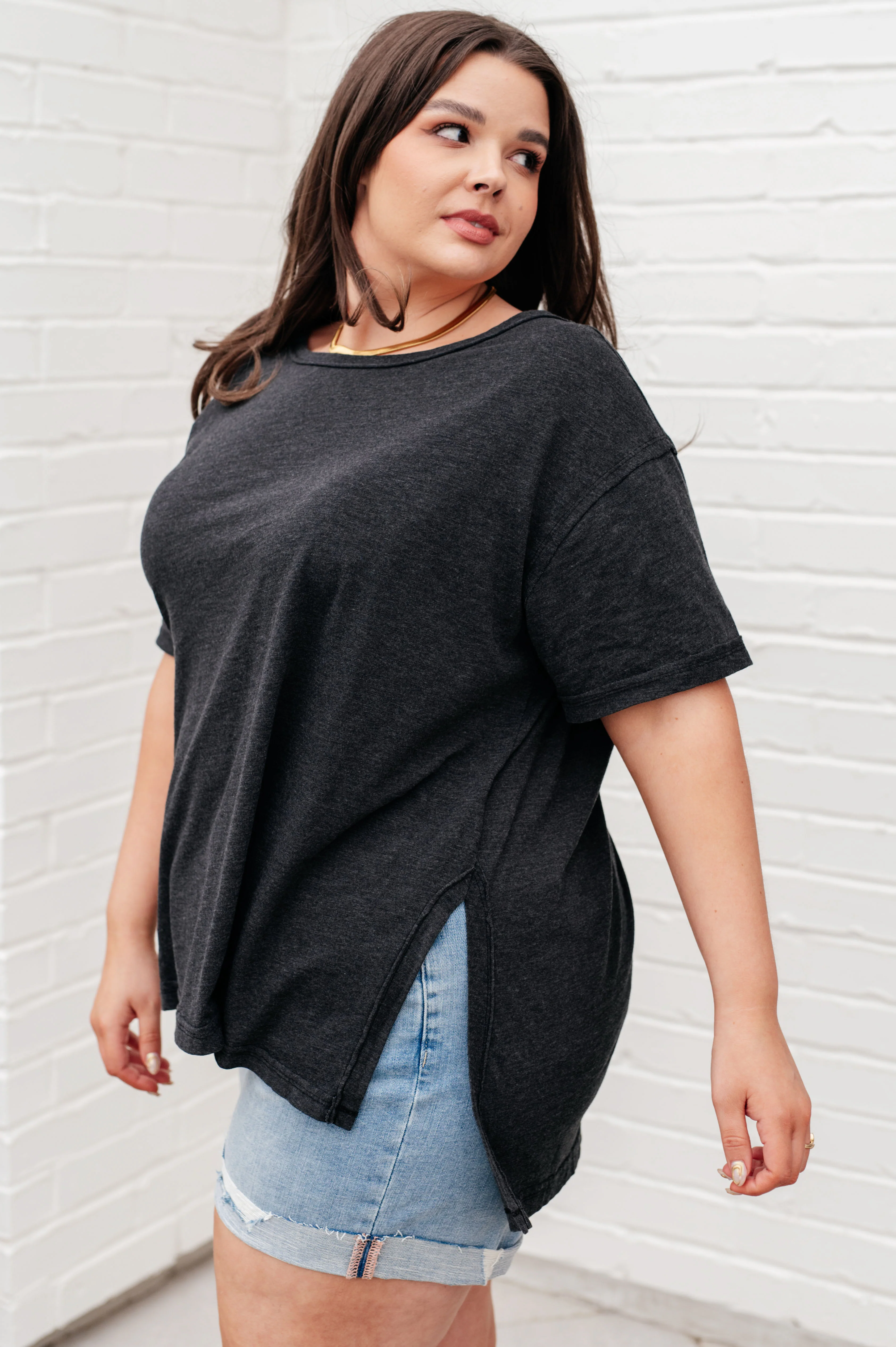 Let Me Live Relaxed Tee in Black - 5/15/2024 - Image 7