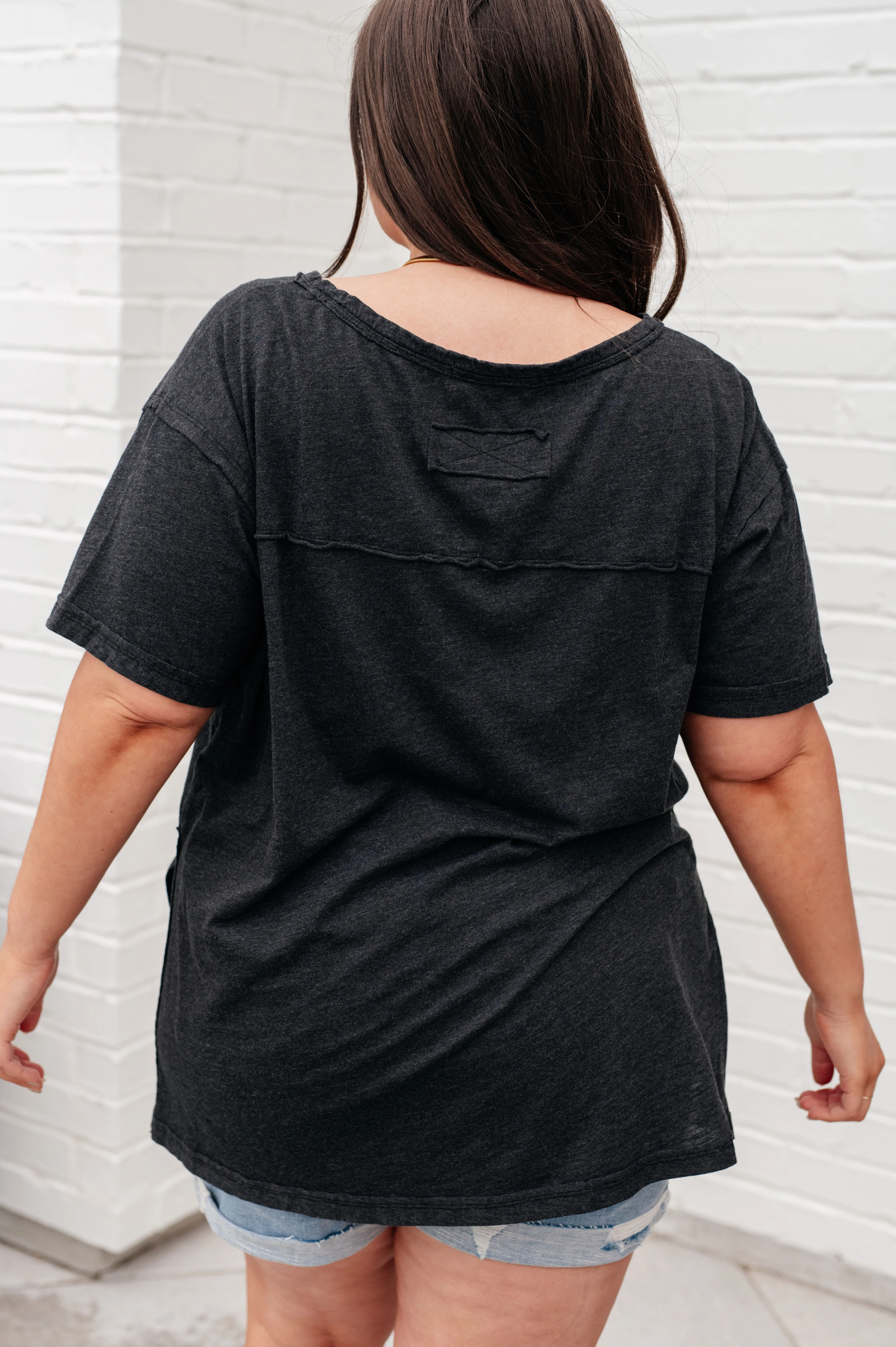 Let Me Live Relaxed Tee in Black - 5/15/2024 - Image 9