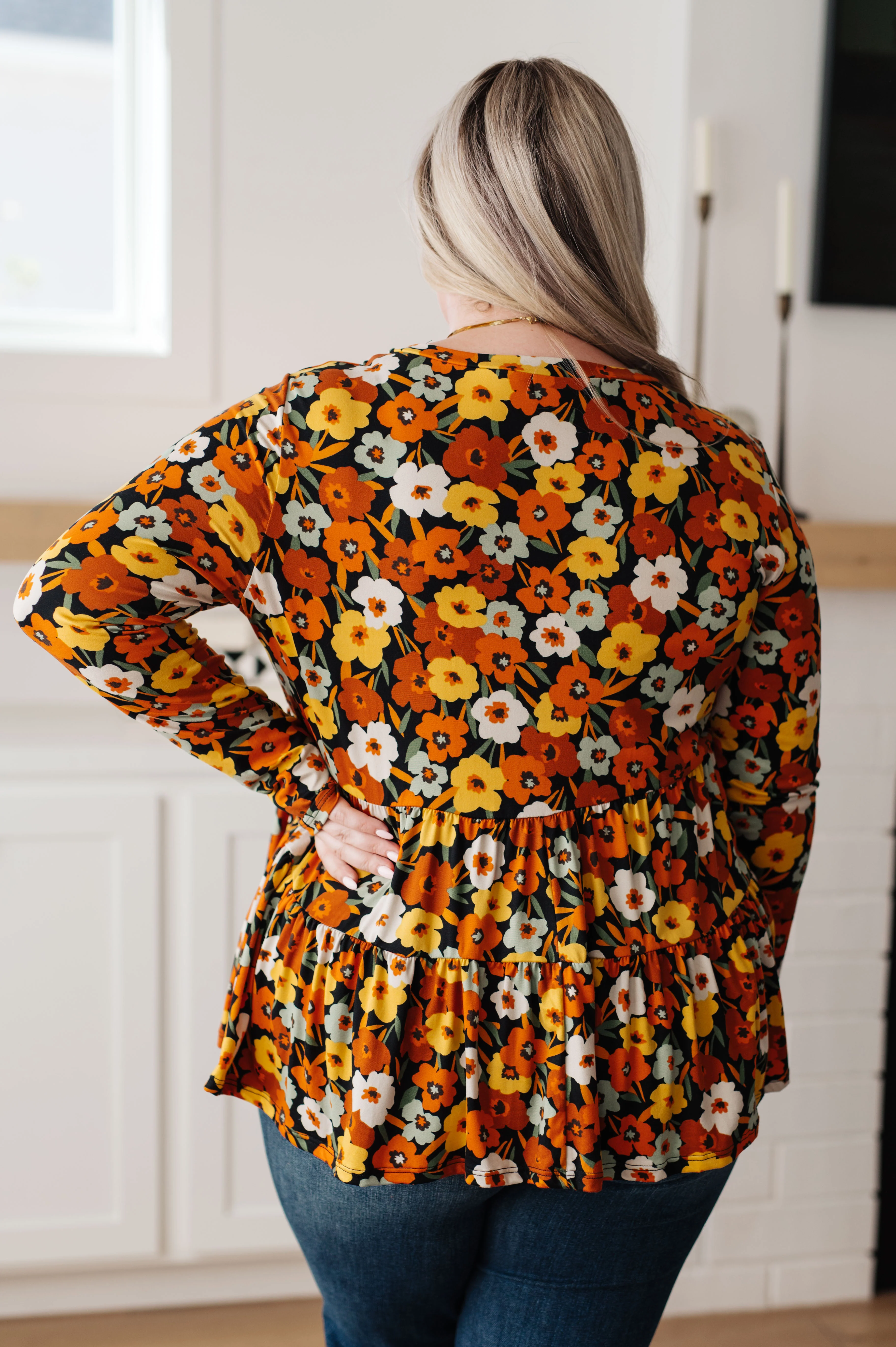 Let's Get Going Floral Babydoll Top - 9/26/2023 - Image 7
