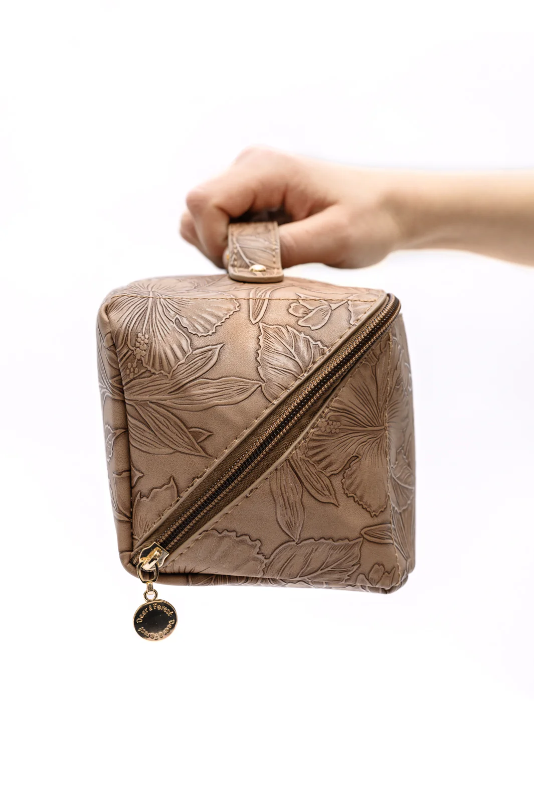 Life In Luxury Large Capacity Cosmetic Bag in Cream - 12/6/2024 - Image 3