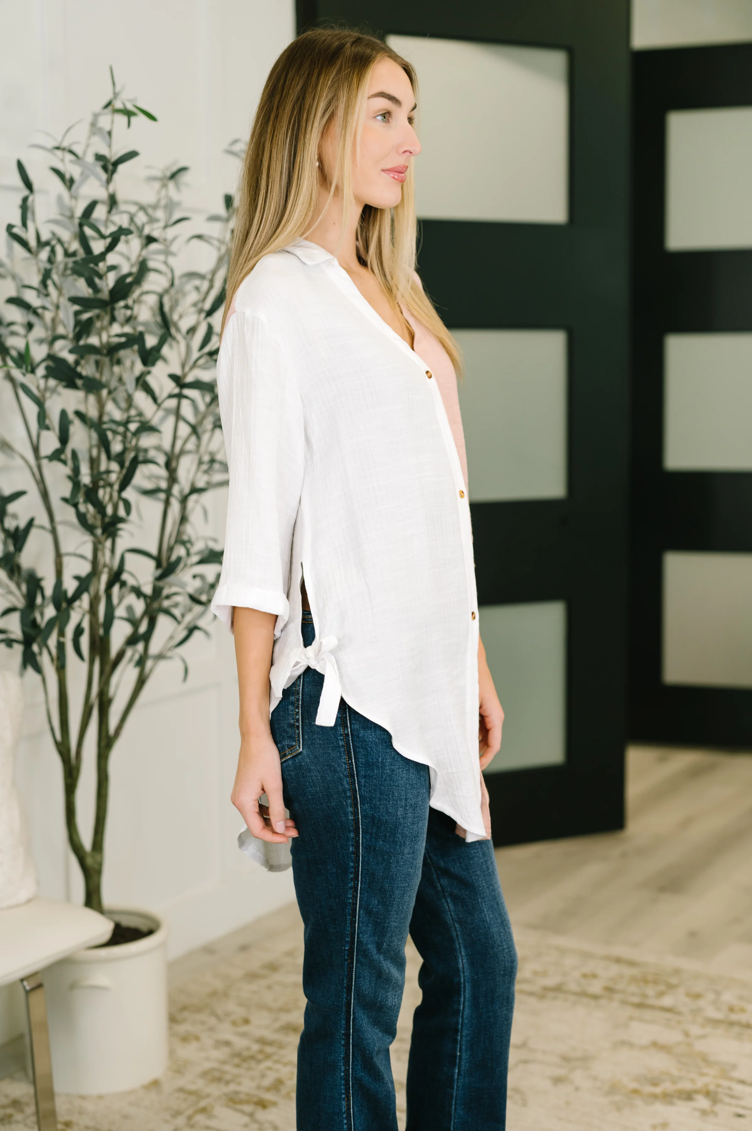 Like You Do Dual Toned Button Down - 1/30/2026 NEW - Image 4