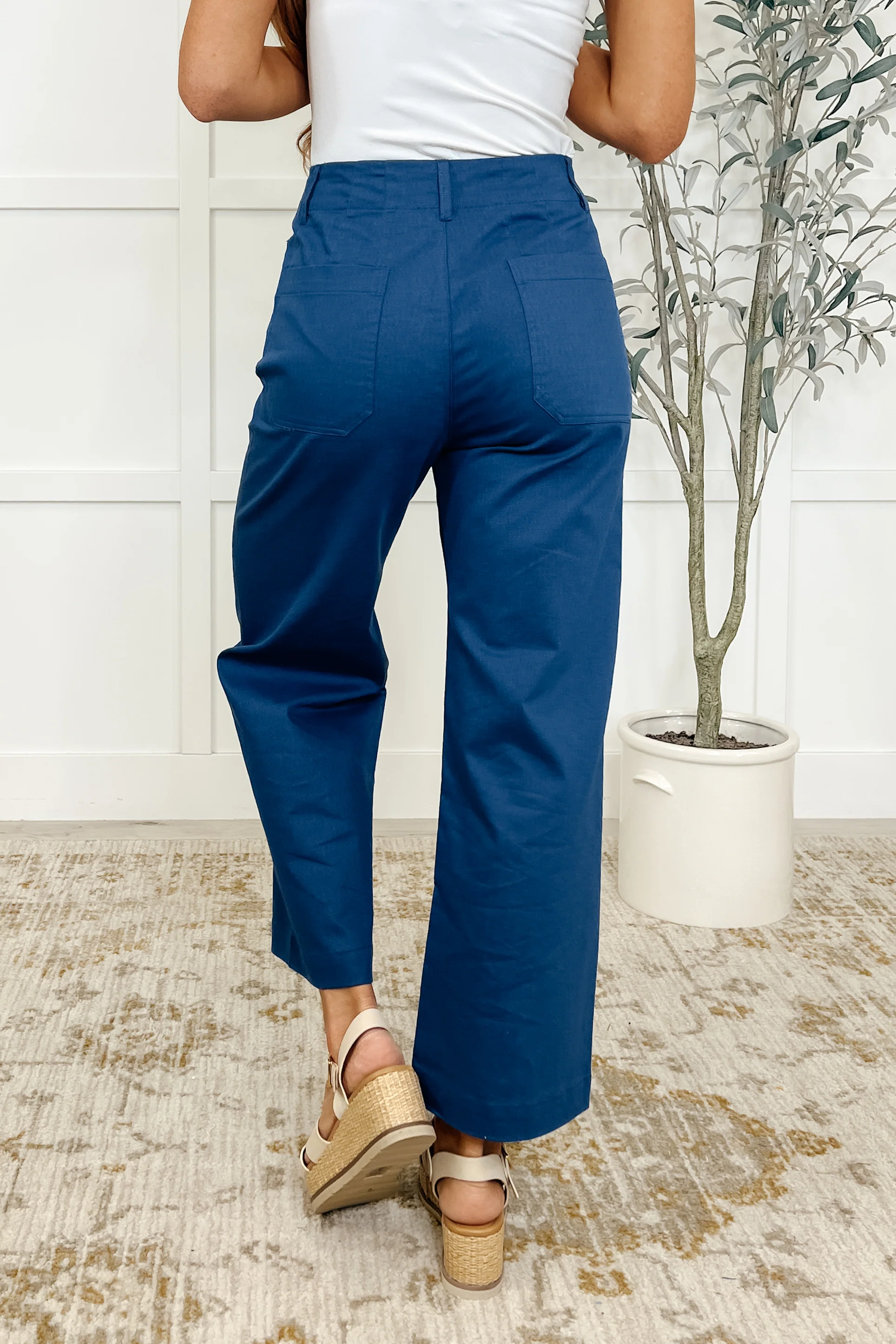 Little Strolls Straight Leg Trousers in Royal Blue - 5/6/2025 - Image 6