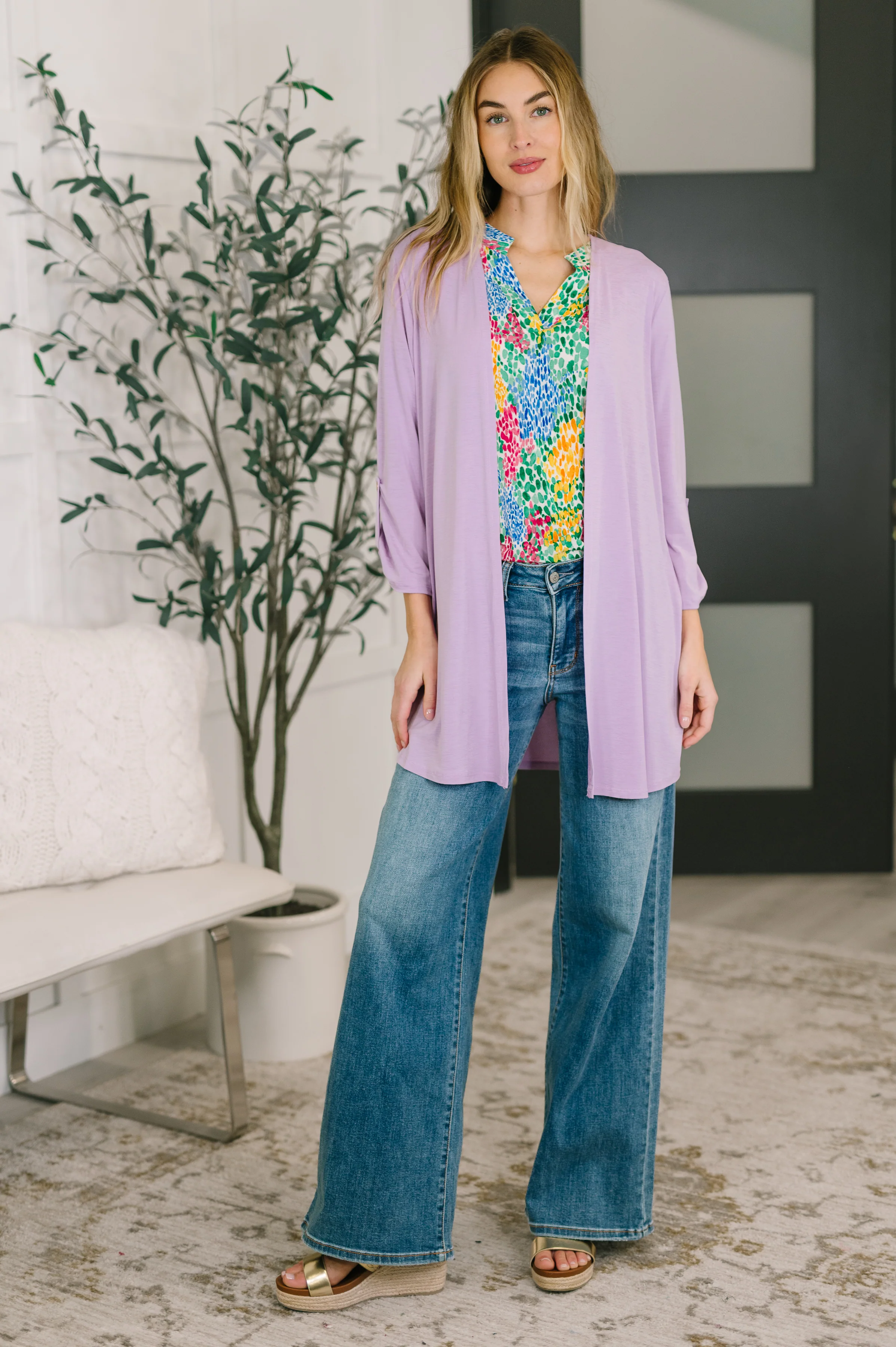 Lizzy Cardigan in Orchid Bloom - 7/23/2026 - Image 3