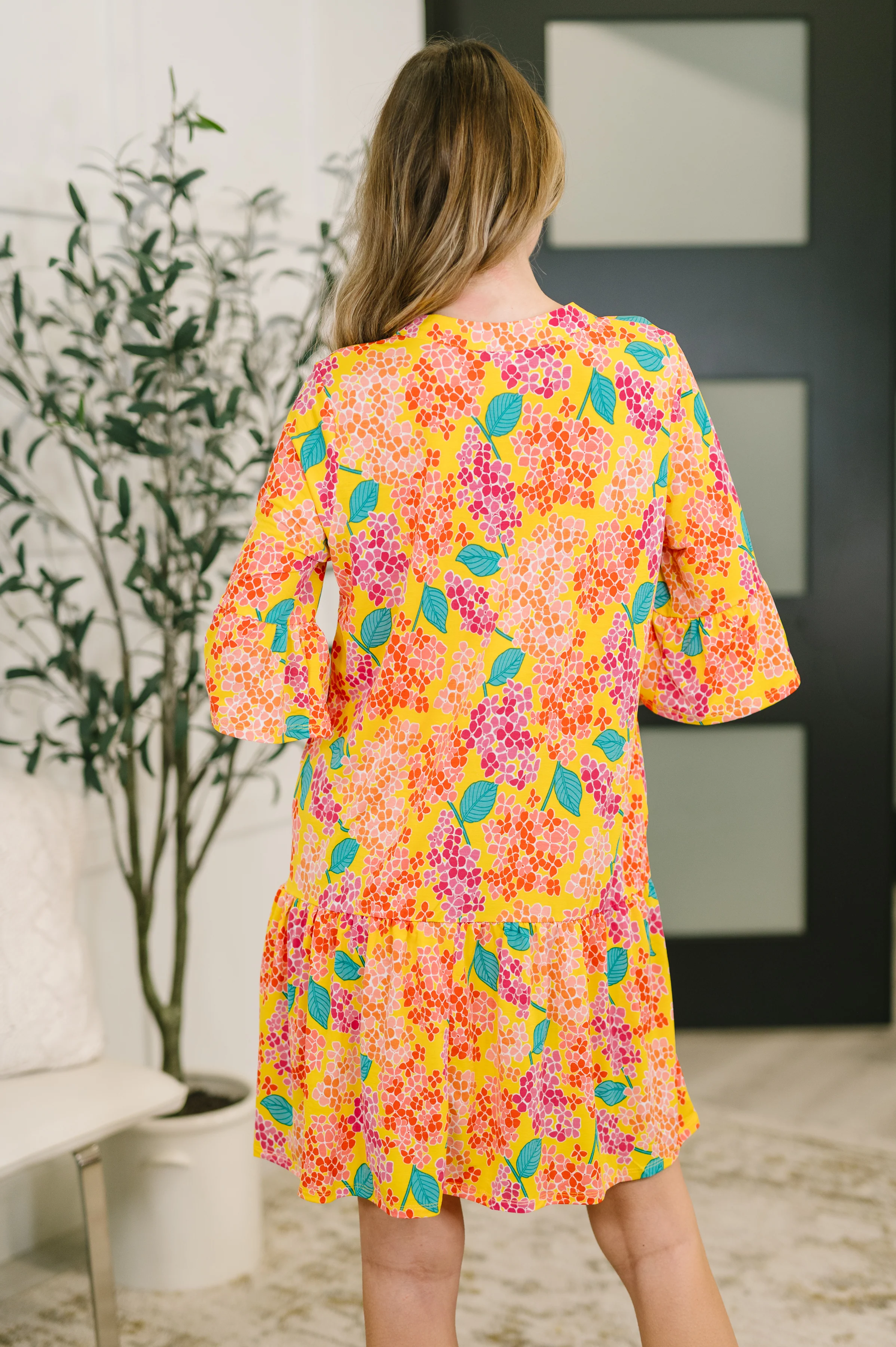 Lizzy Sunday Dress in Leaf Multi Floral- 7/20/2026 - Image 5