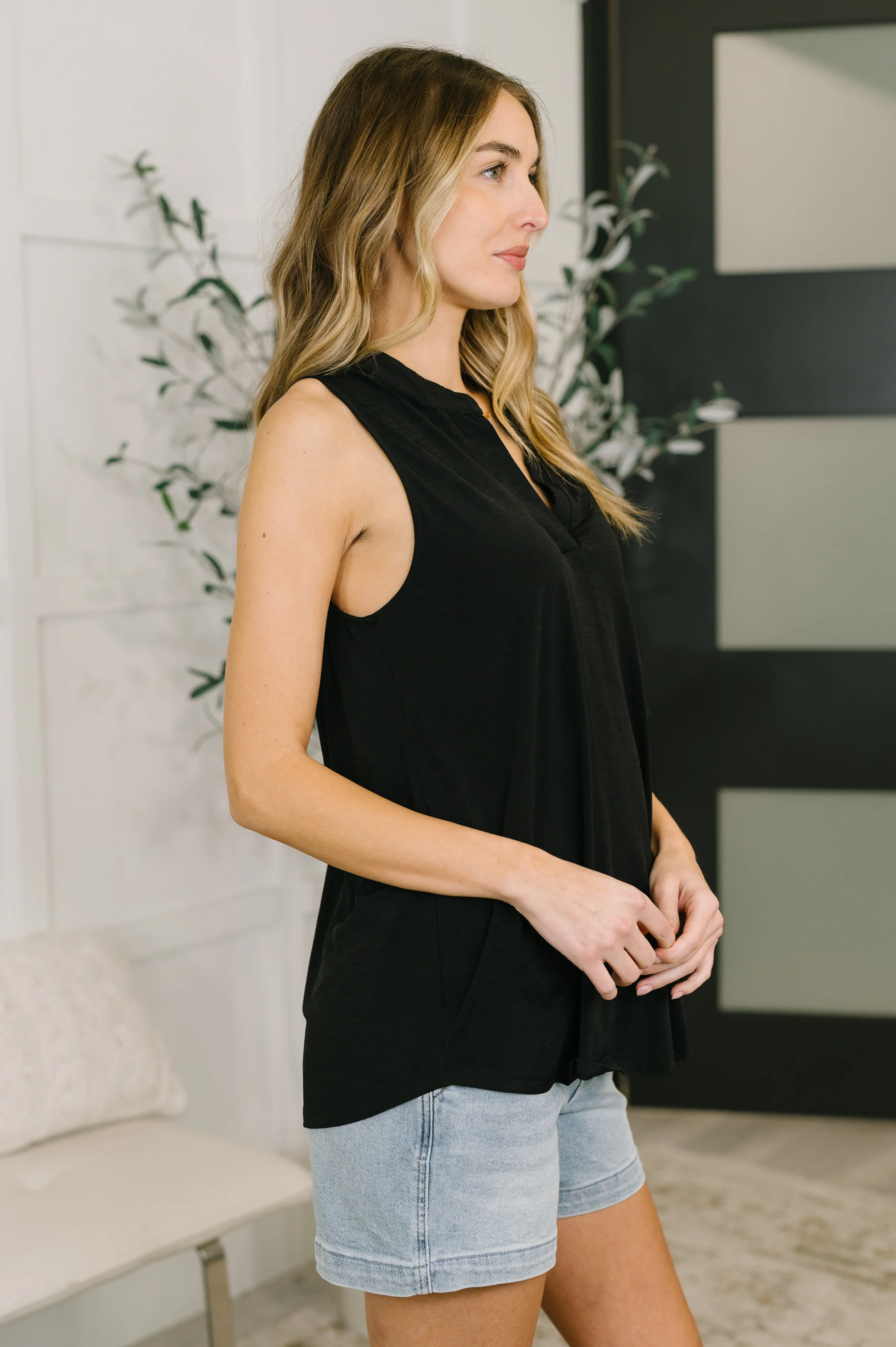 Lizzy Tank Top in Black - 3/24/2026 NEW - Image 4