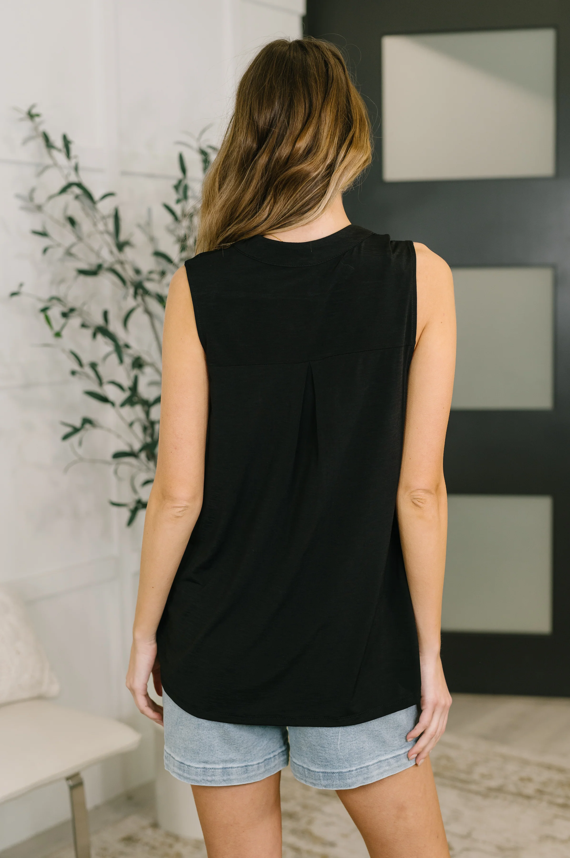 Lizzy Tank Top in Black - 3/24/2026 NEW - Image 5