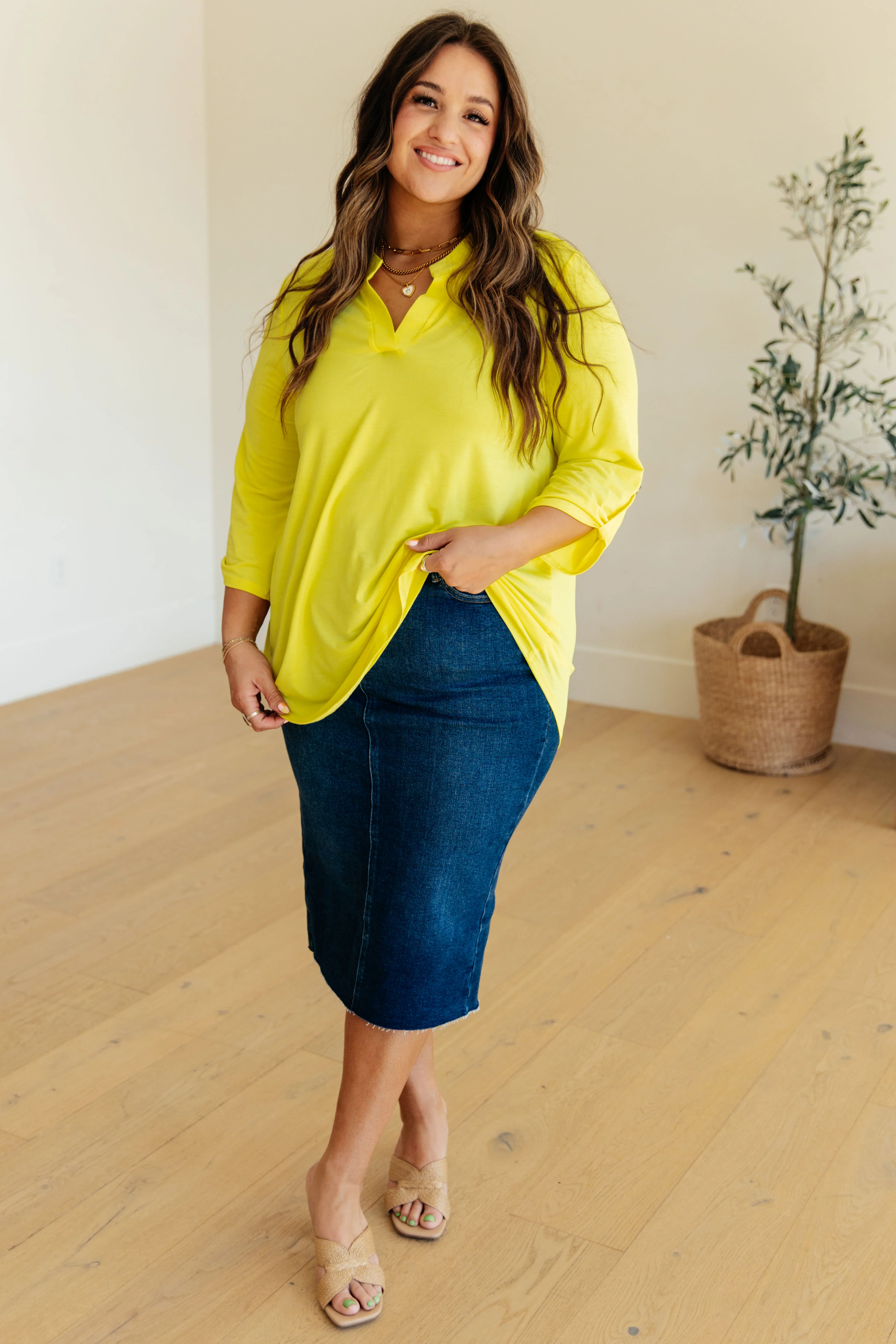 Lizzy Top in Neon Yellow - 3/15/2024 - Image 3