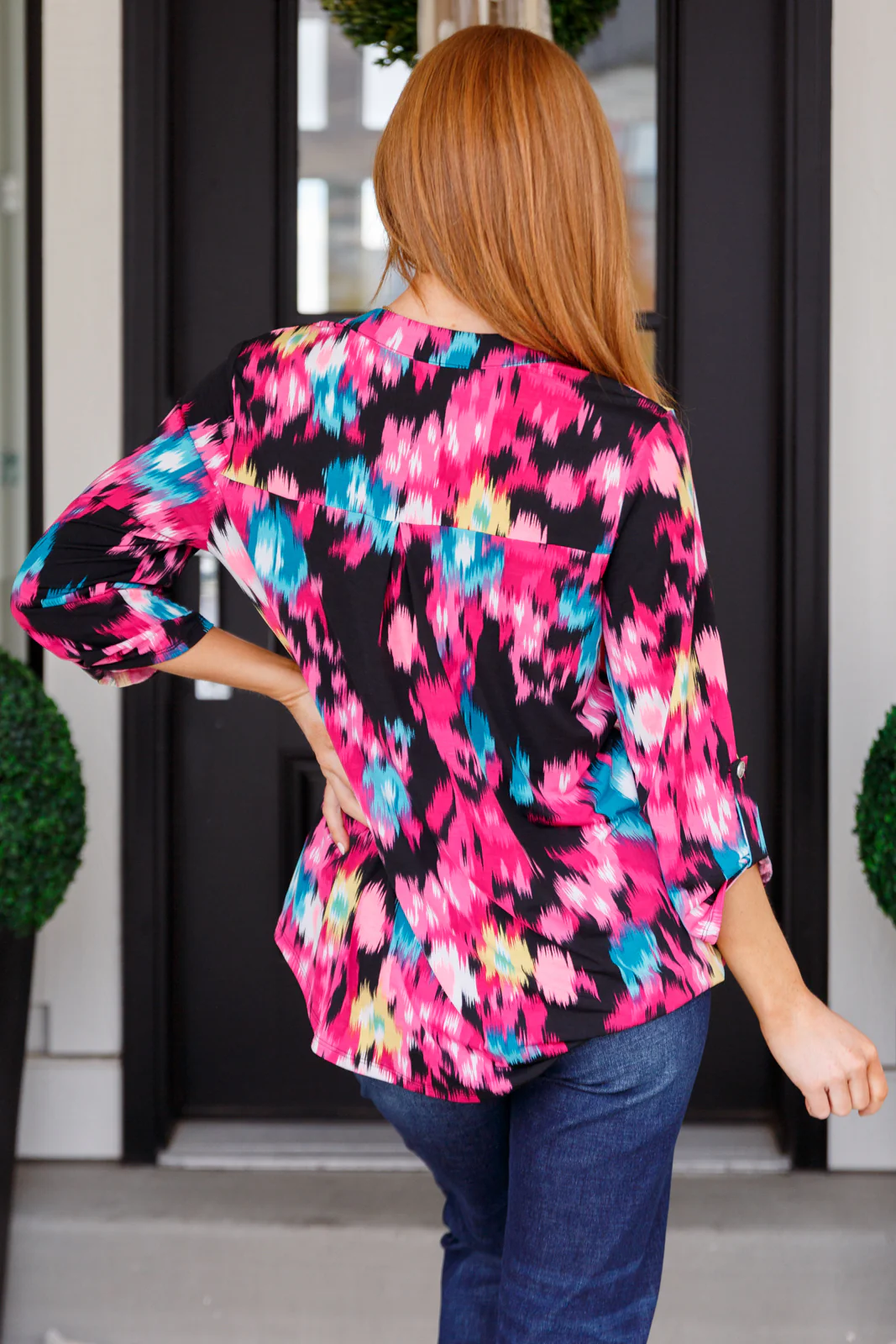 Lizzy Top in Painted Floral - 12/7/2023 - Image 10