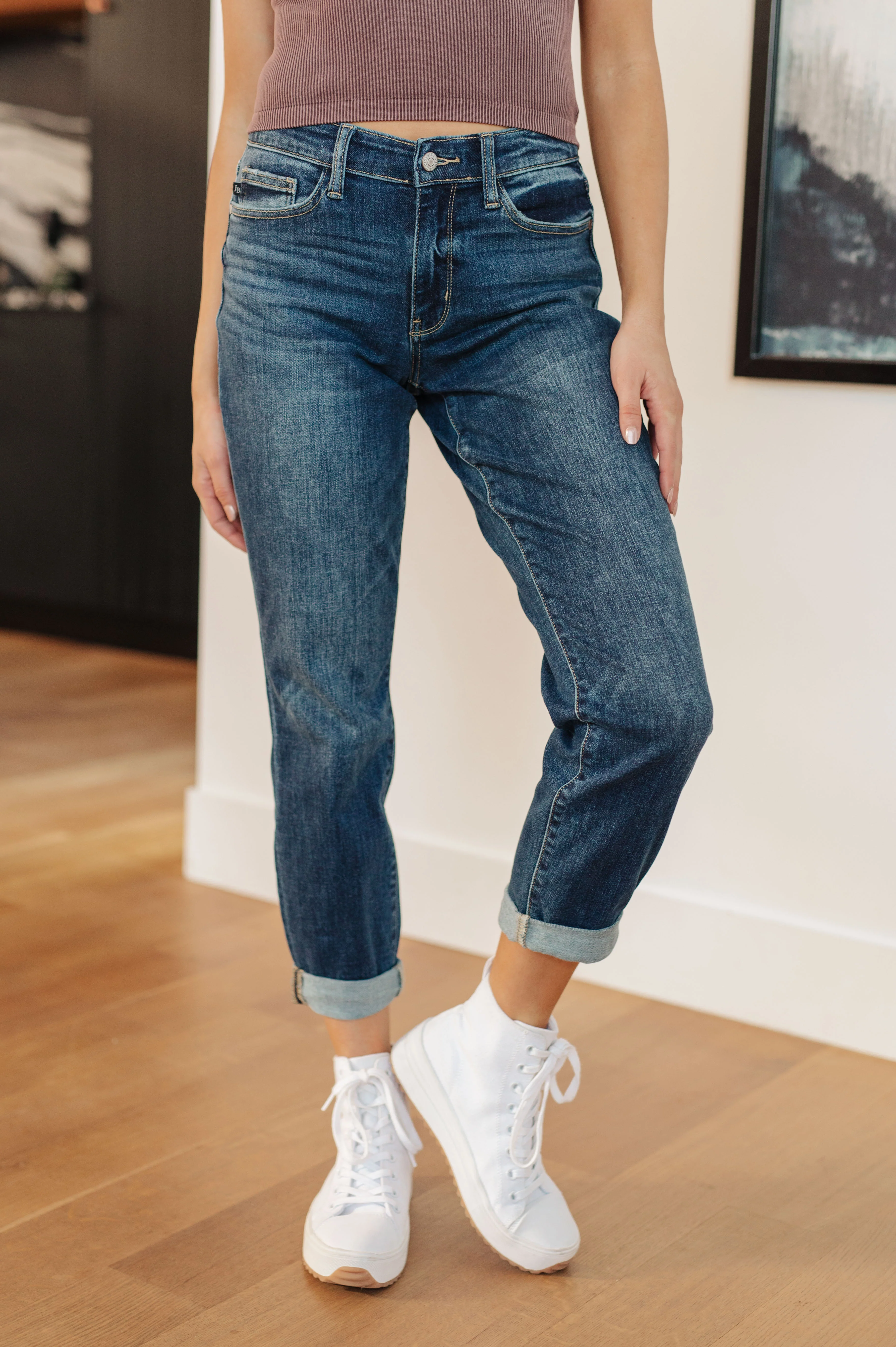 London Midrise Cuffed Boyfriend Jeans - 12/6/2023 - Image 13