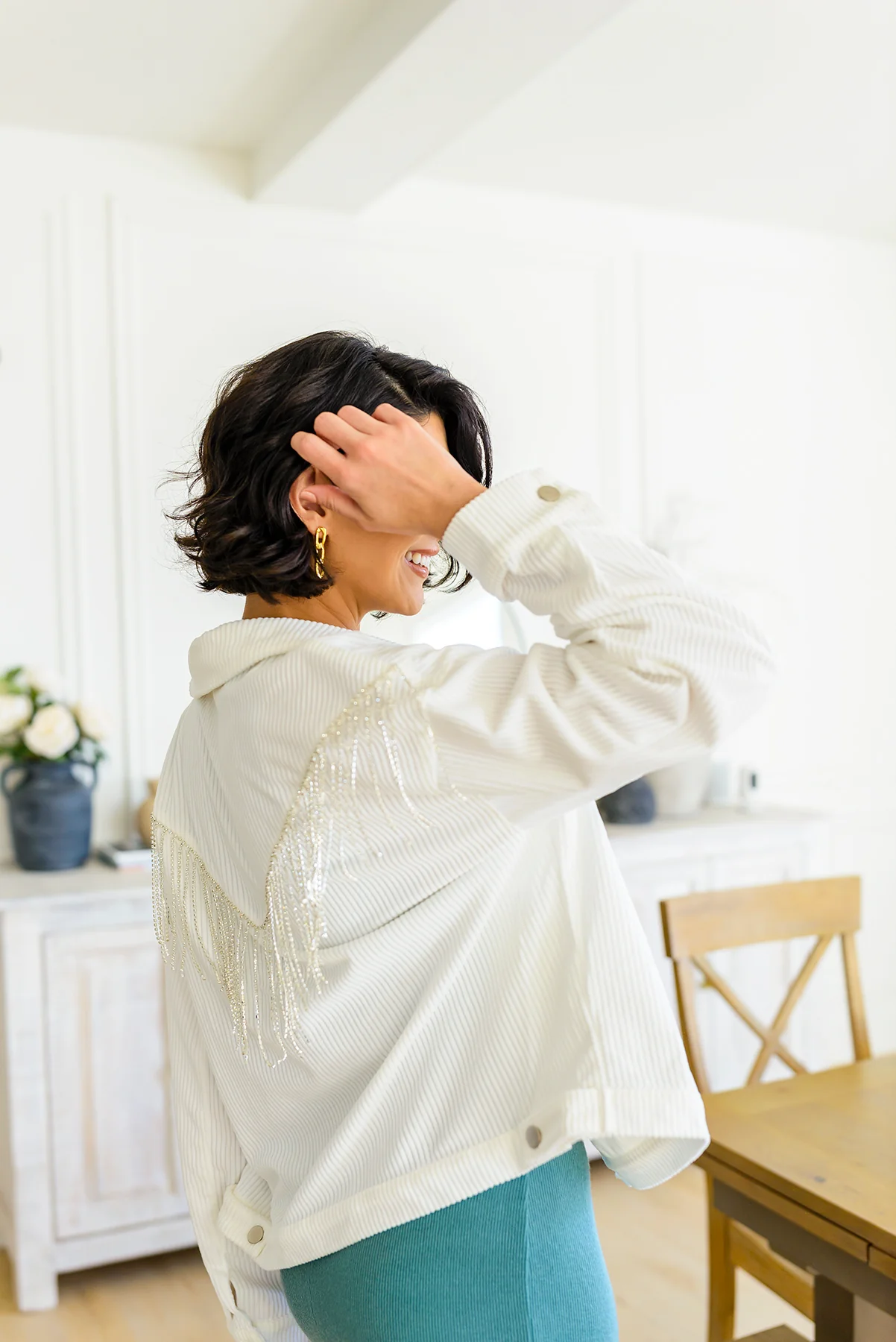 Loretta Rhinestone Fringe Jacket - 4/4/2023 - Image 12