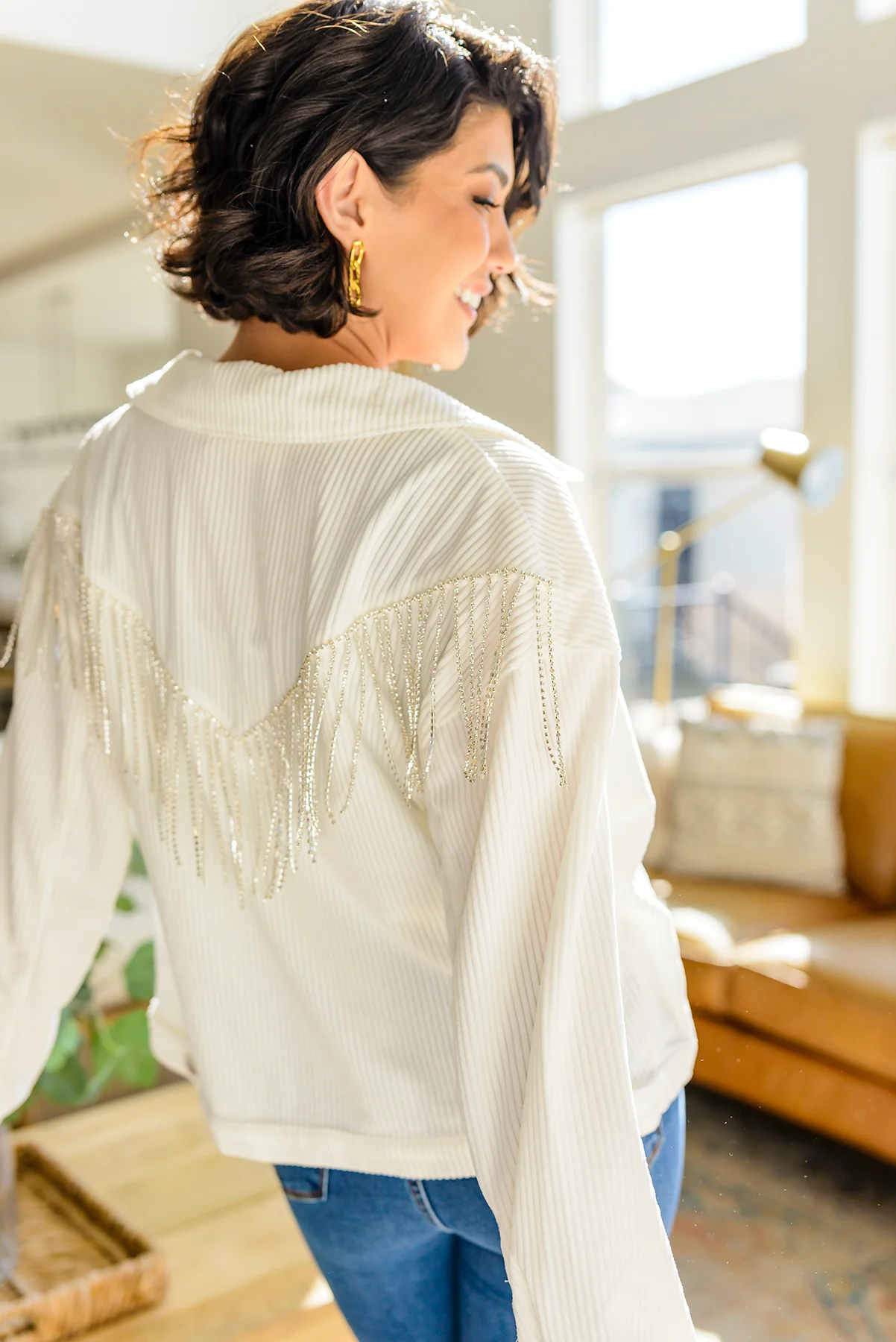 Loretta Rhinestone Fringe Jacket - 4/4/2023 - Image 19