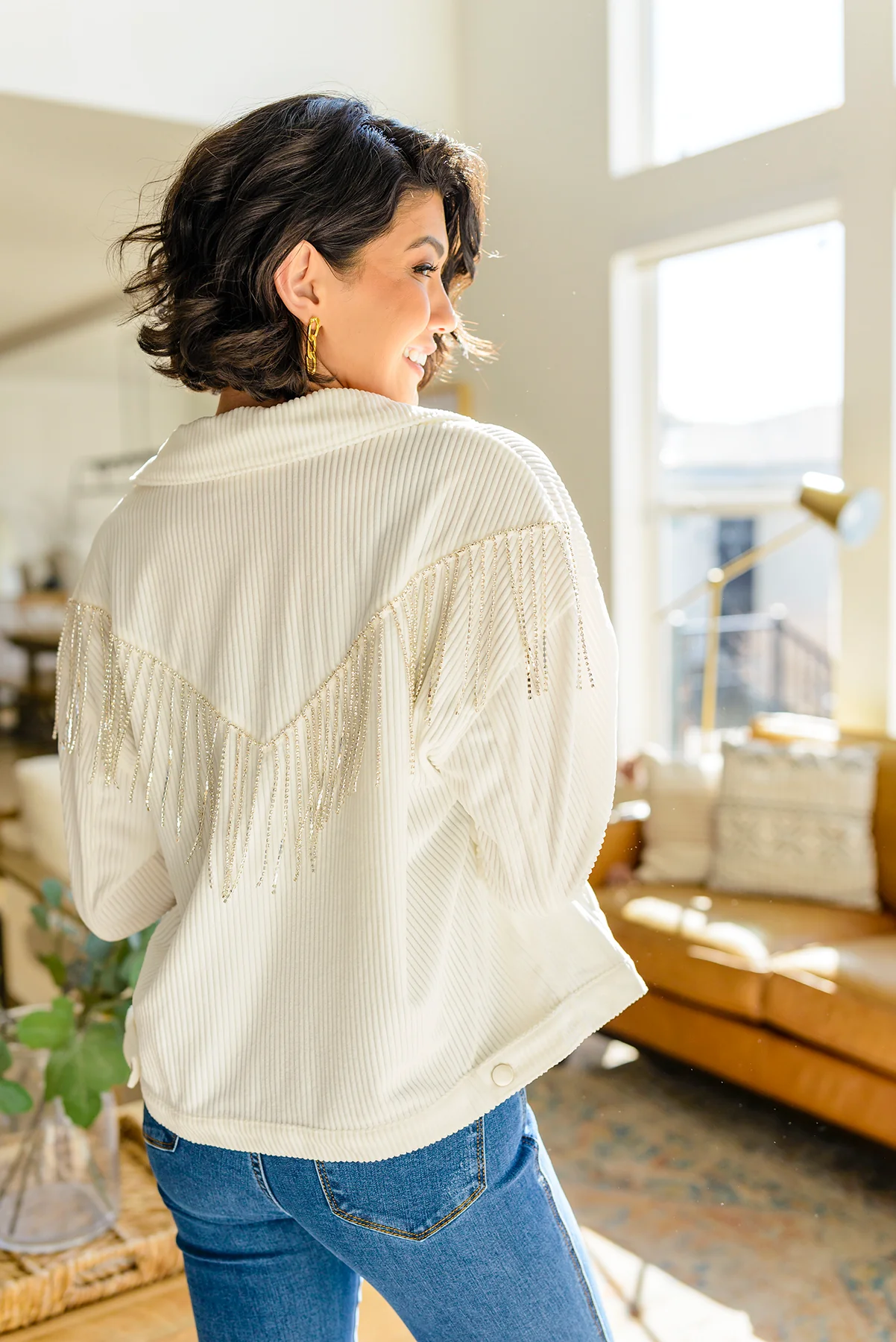 Loretta Rhinestone Fringe Jacket - 4/4/2023 - Image 20