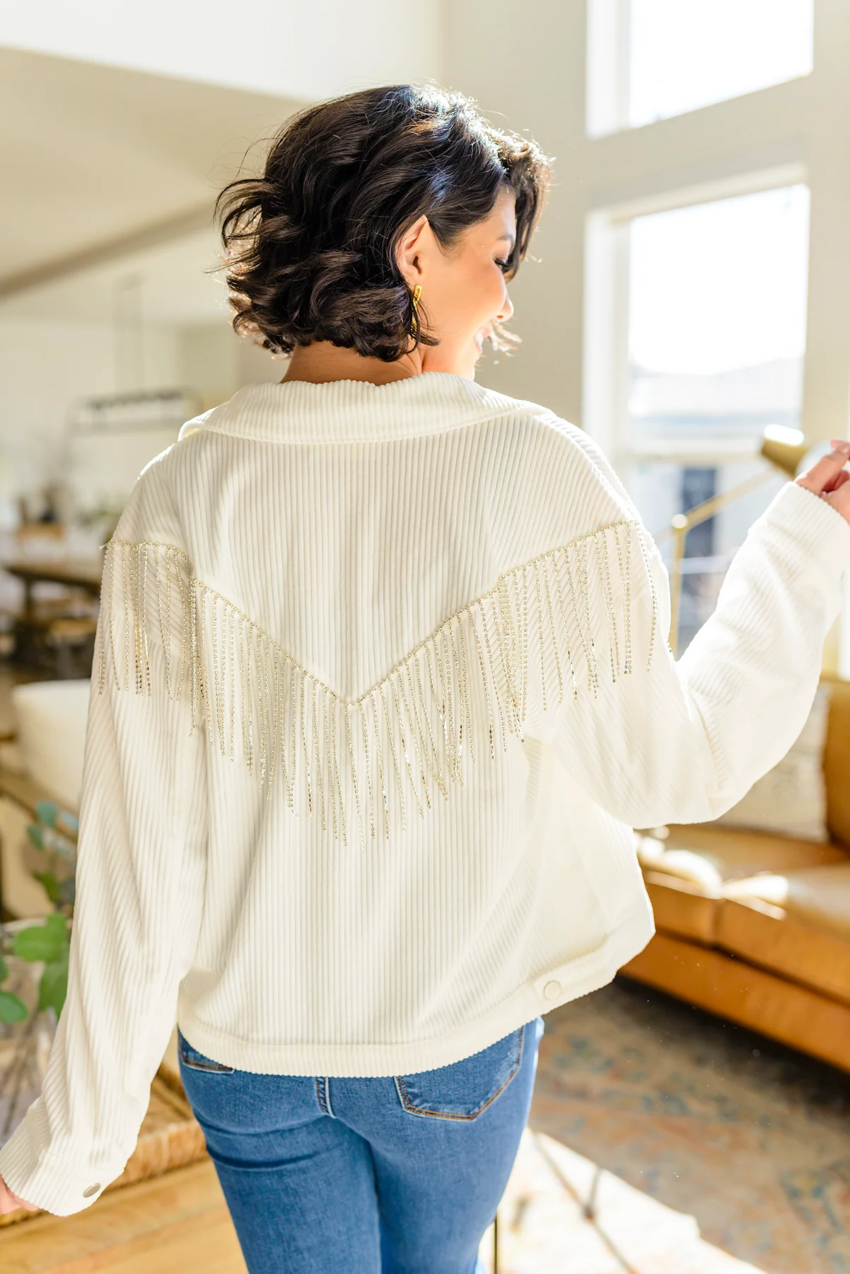 Loretta Rhinestone Fringe Jacket - 4/4/2023 - Image 21