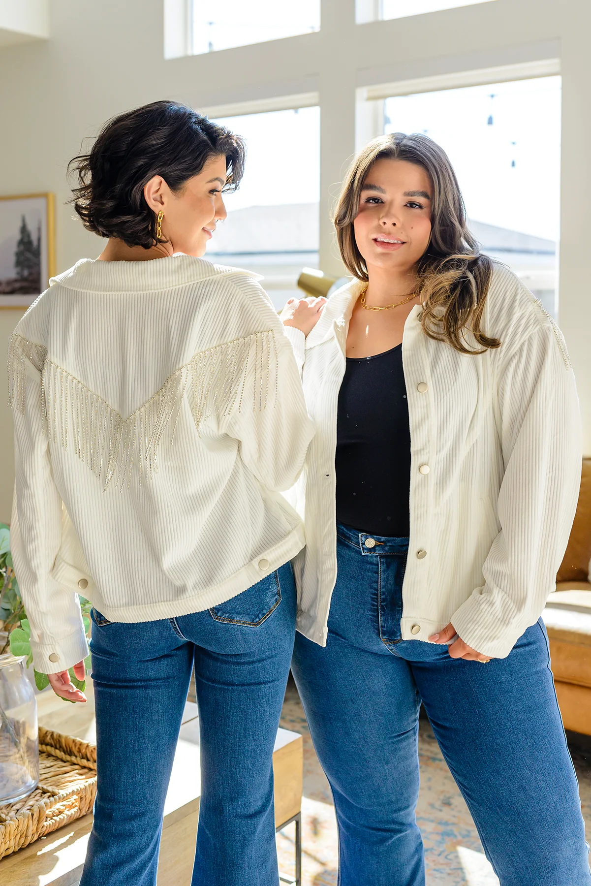 Loretta Rhinestone Fringe Jacket - 4/4/2023 - Image 23