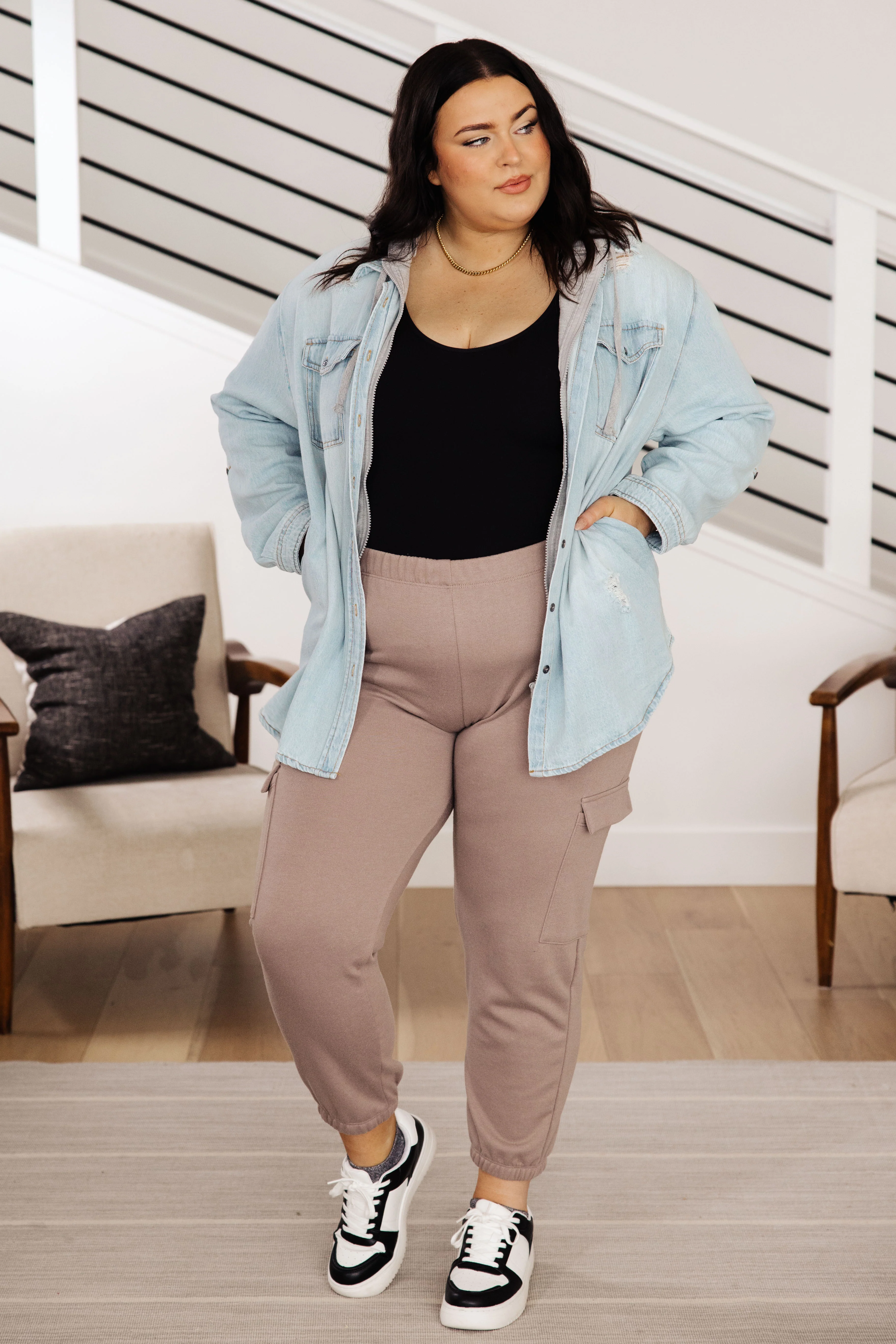 Lounge A Lot Cargo Sweatpants in Mocha - 10/10/2023 - Image 10