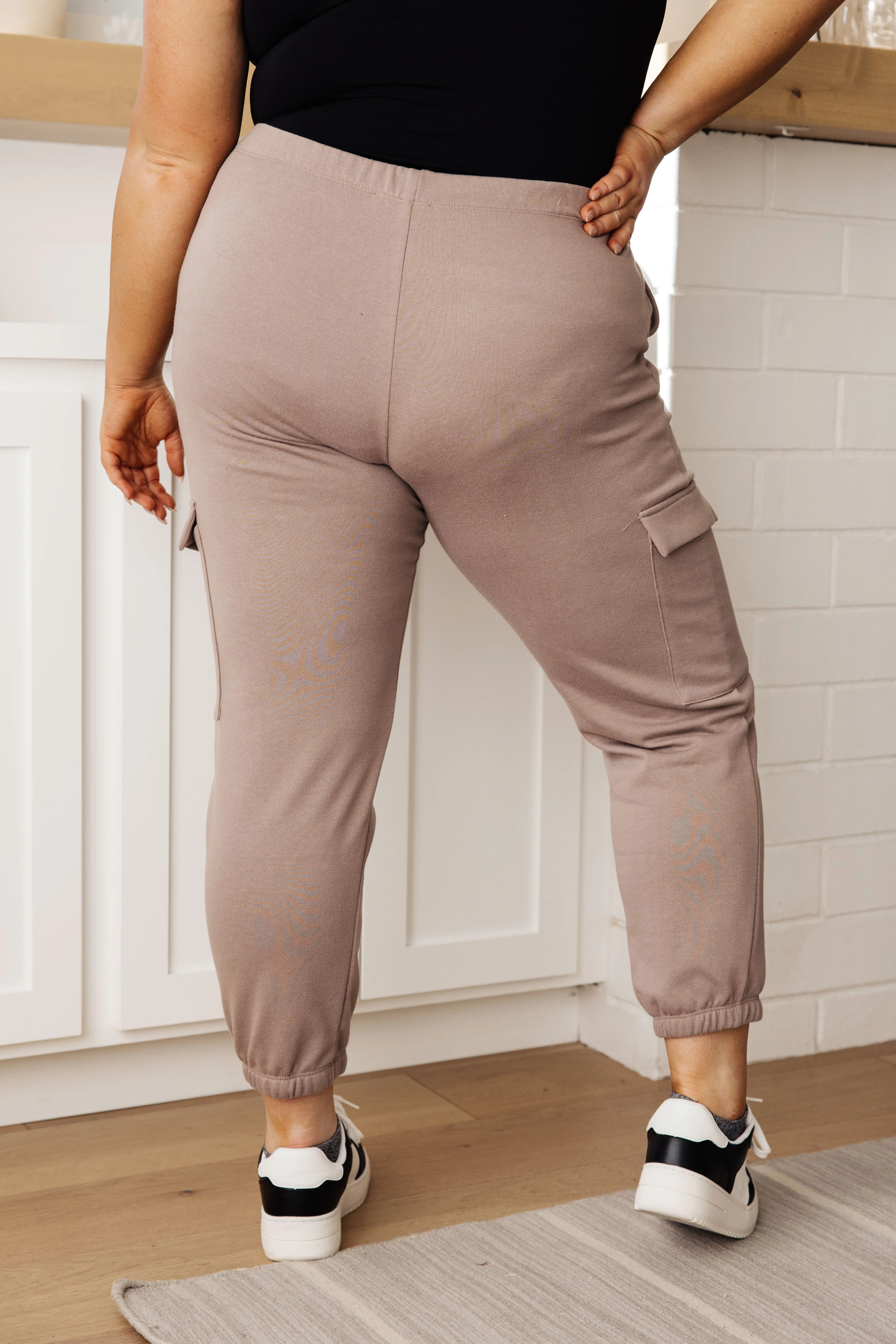Lounge A Lot Cargo Sweatpants in Mocha - 10/10/2023 - Image 17
