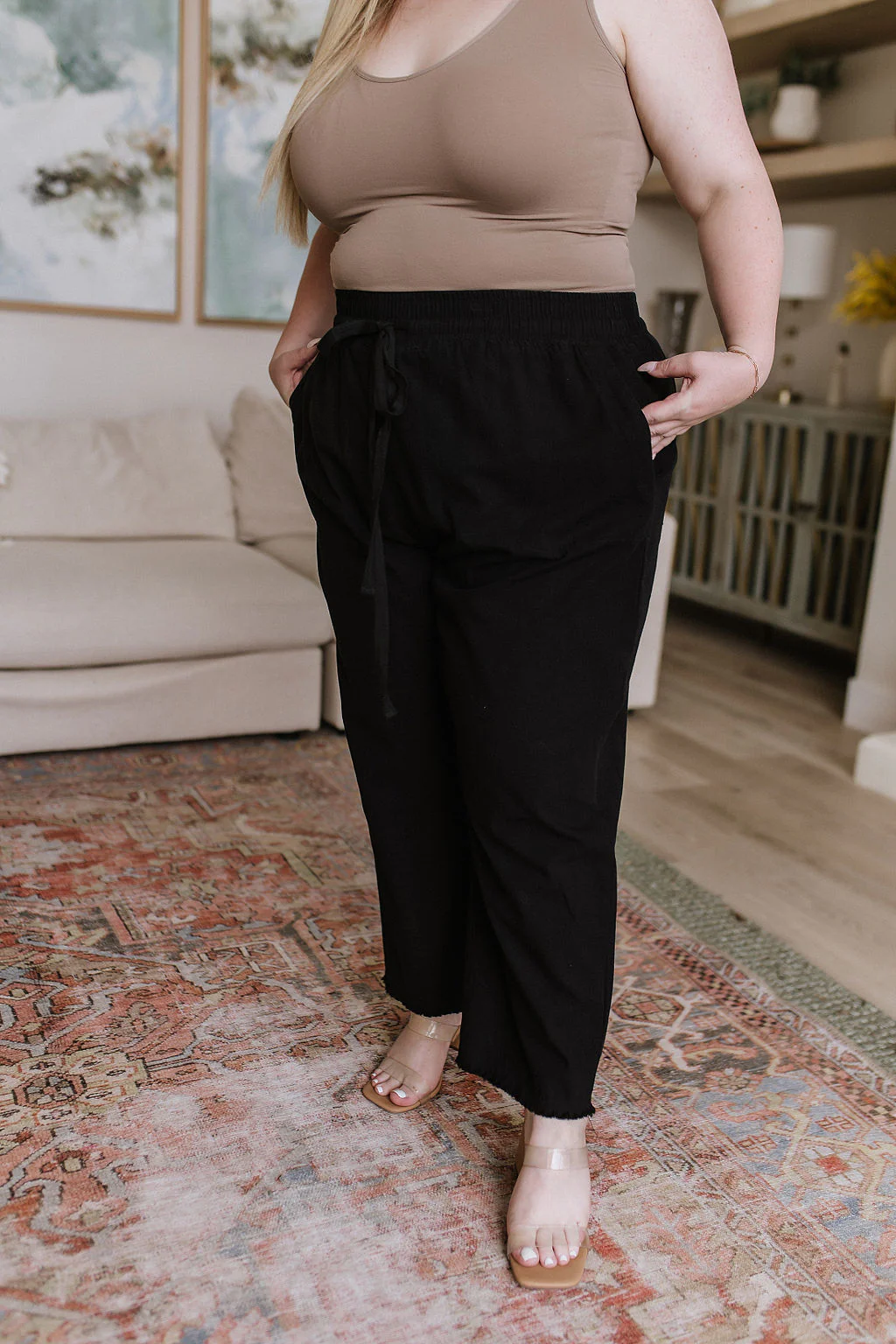 Love Me Dearly High Waisted Pants in Black - 6/16/2025 - Image 3