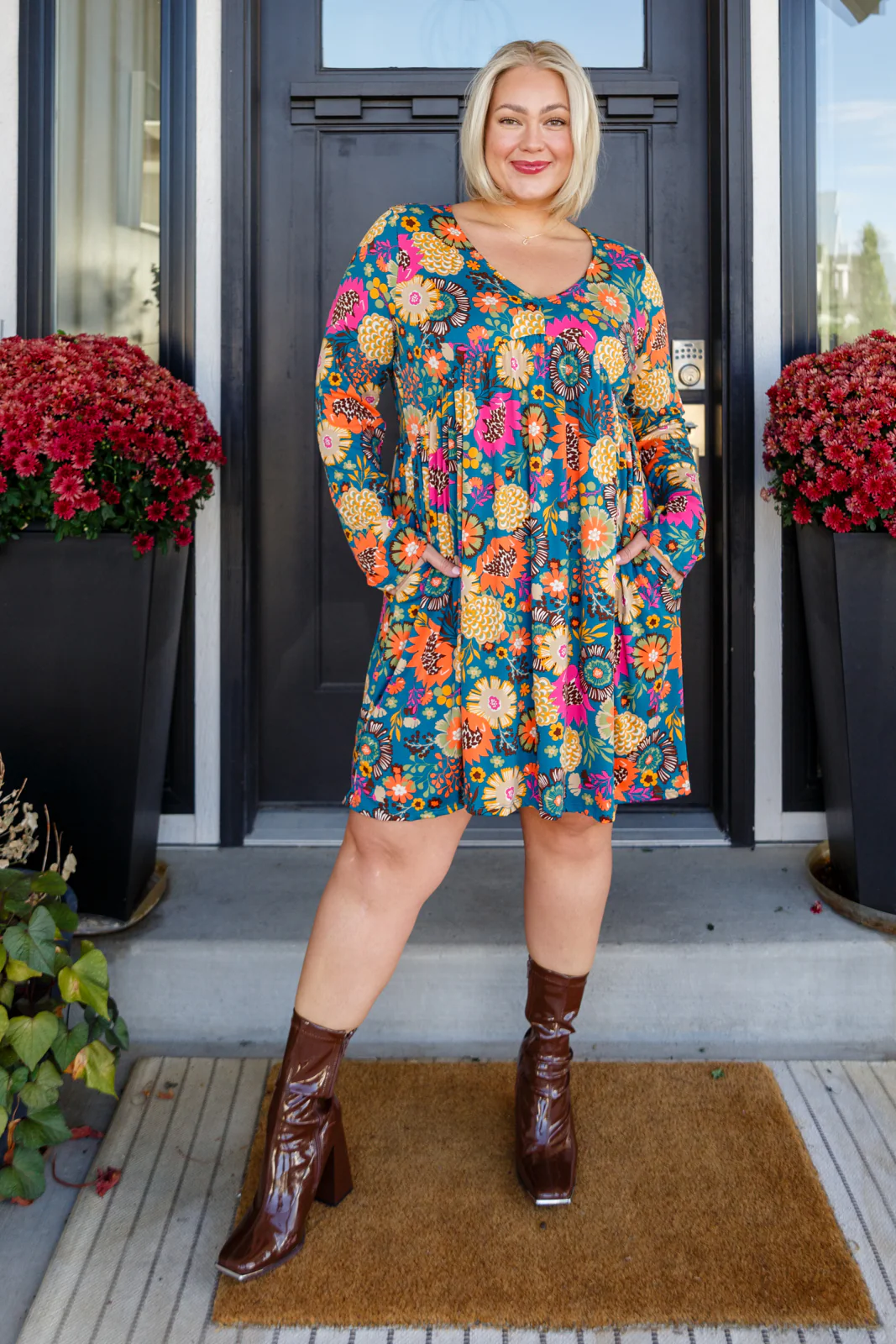 Love Me More Floral Midi Dress - 10/3/2023 - Image 5