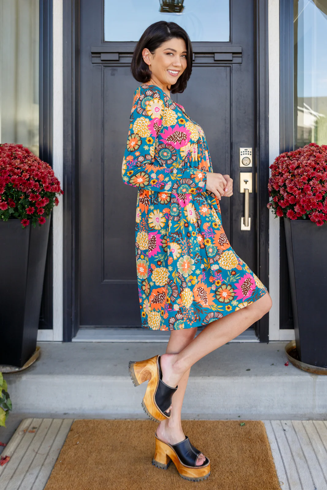 Love Me More Floral Midi Dress - 10/3/2023 - Image 8