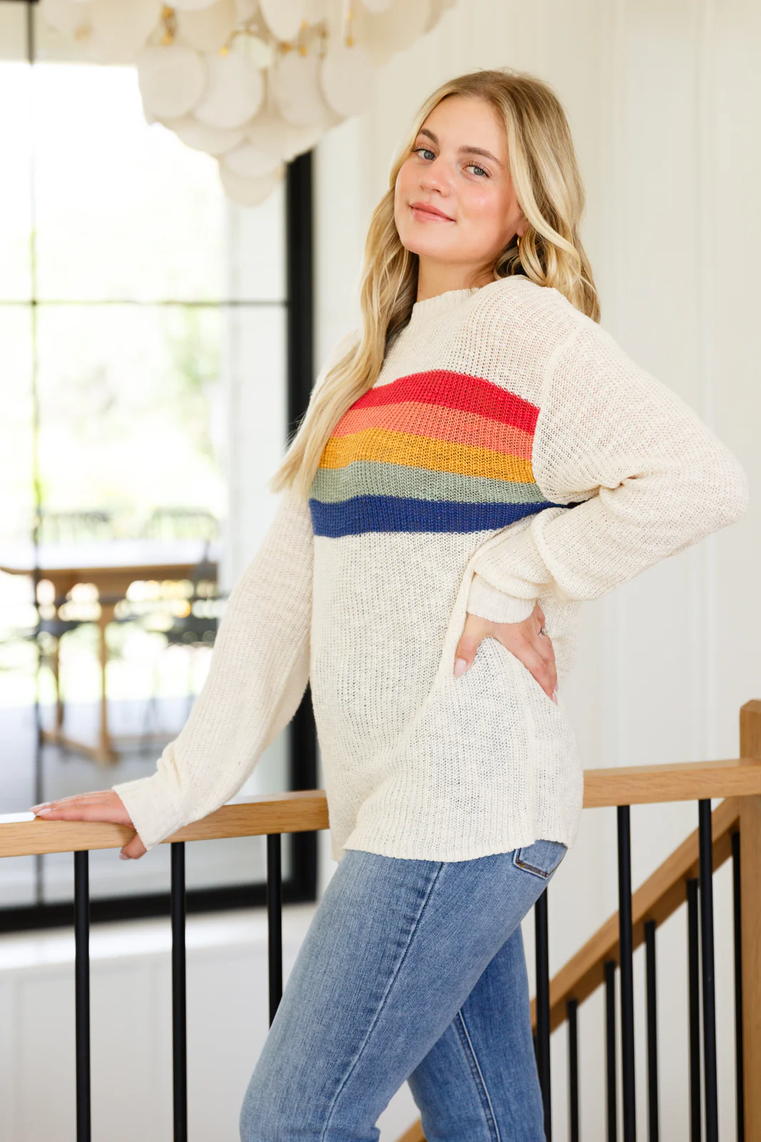 Love That For Us Striped Sweater - 8/31/2023 - Image 4