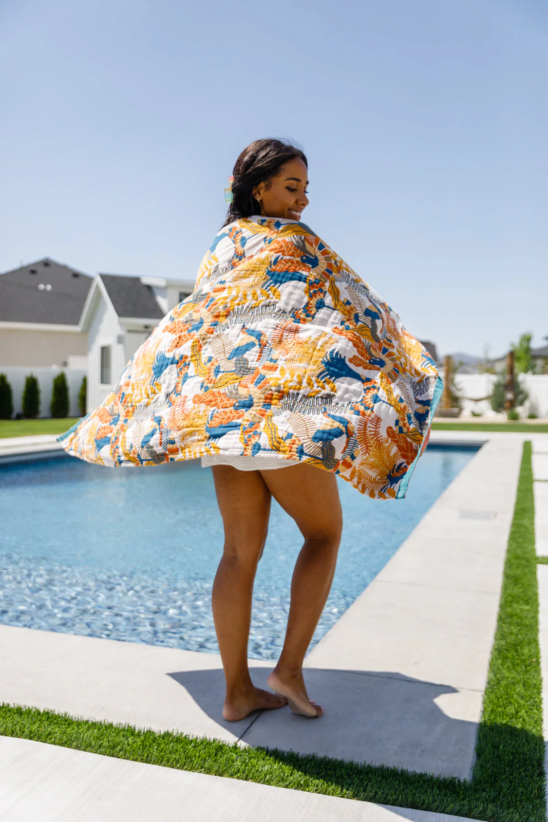 Luxury Beach Towel in Bird Of Paradise - 3/26/2024 - Image 8