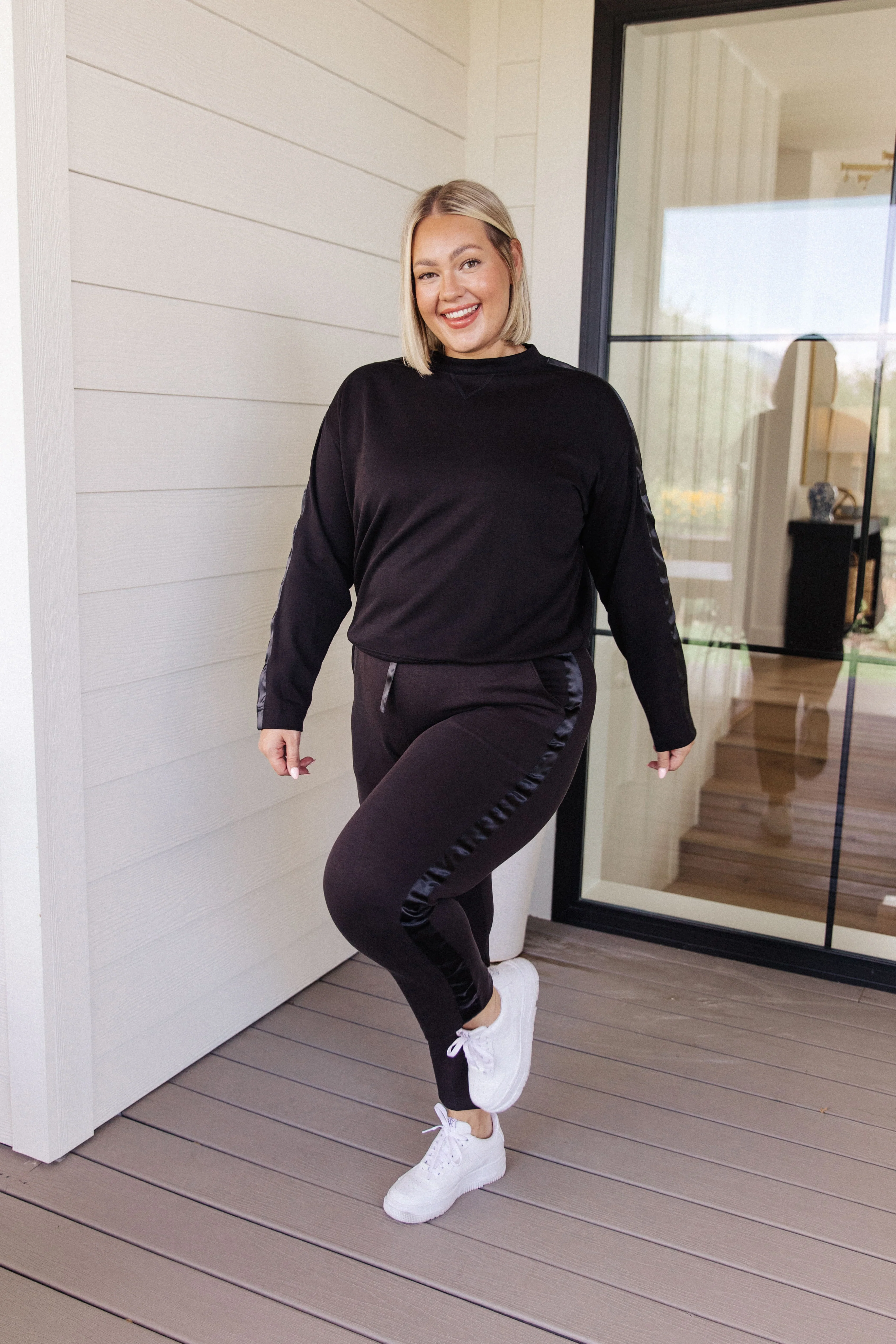 Lysa Satin Stripe Joggers - 8/25/2023 - Image 10