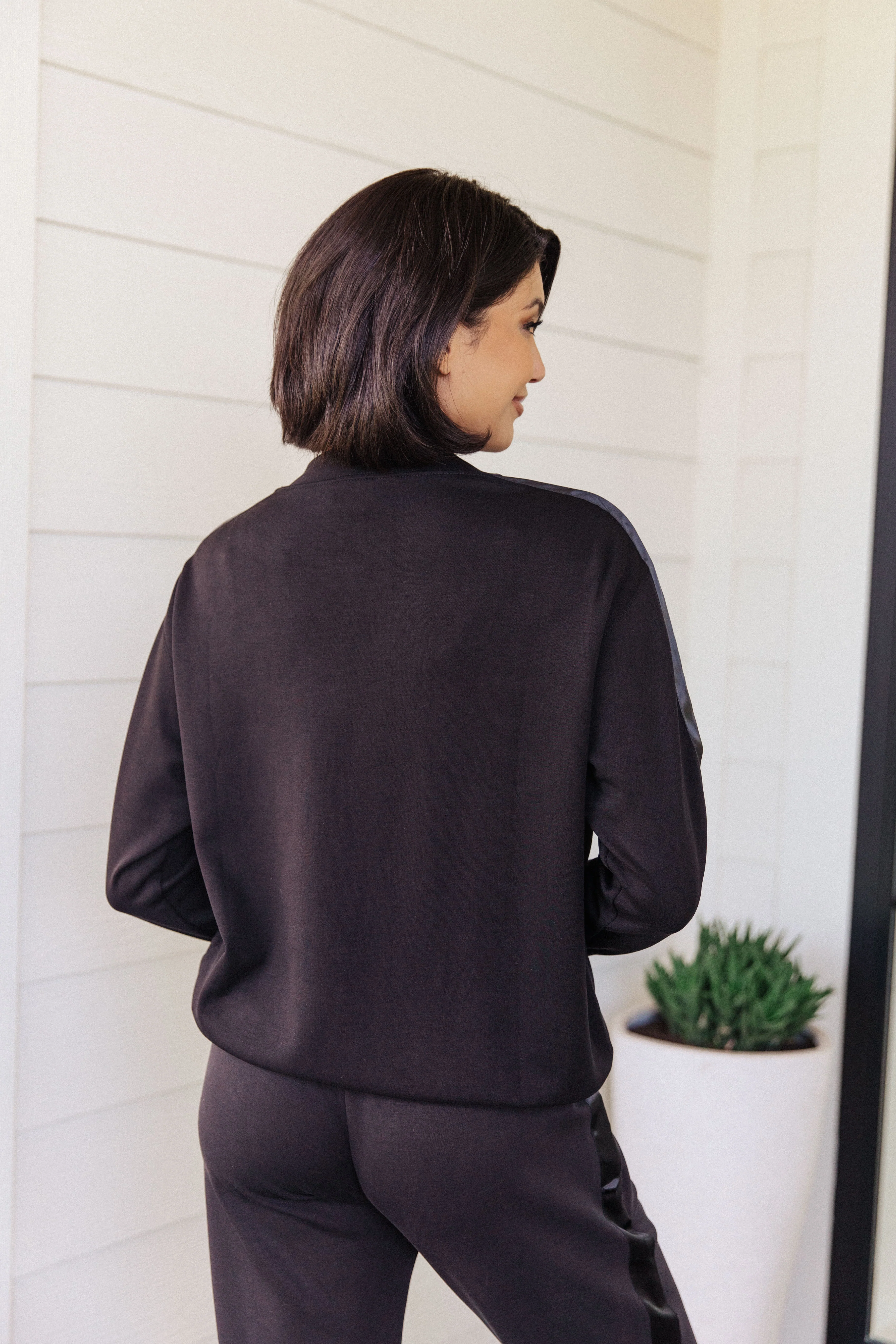 Lysa Satin Stripe Pullover - 8/25/2023 - Image 6