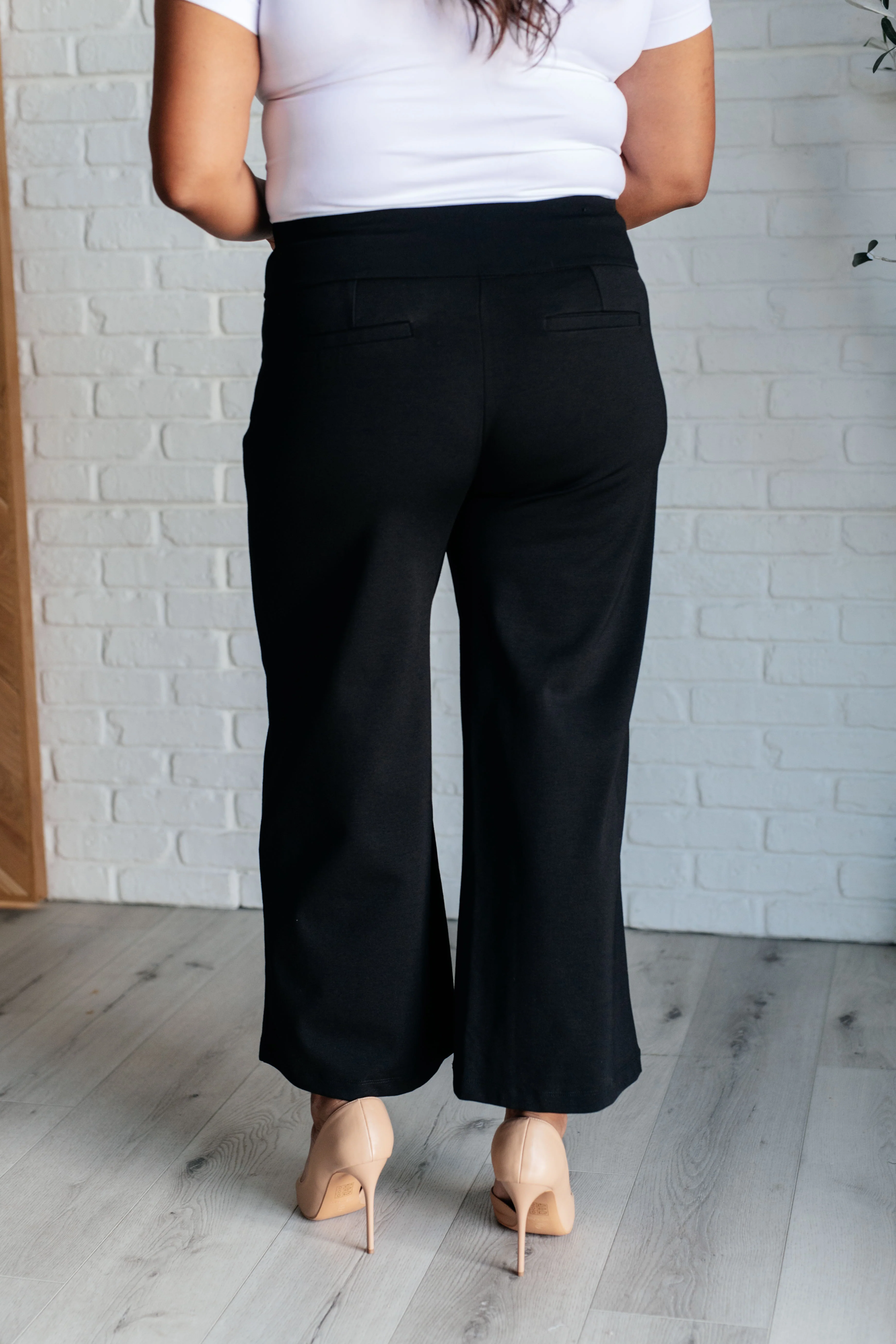 Magic Wide Leg Crop Pants in Black - 10/31/2024 - Image 11