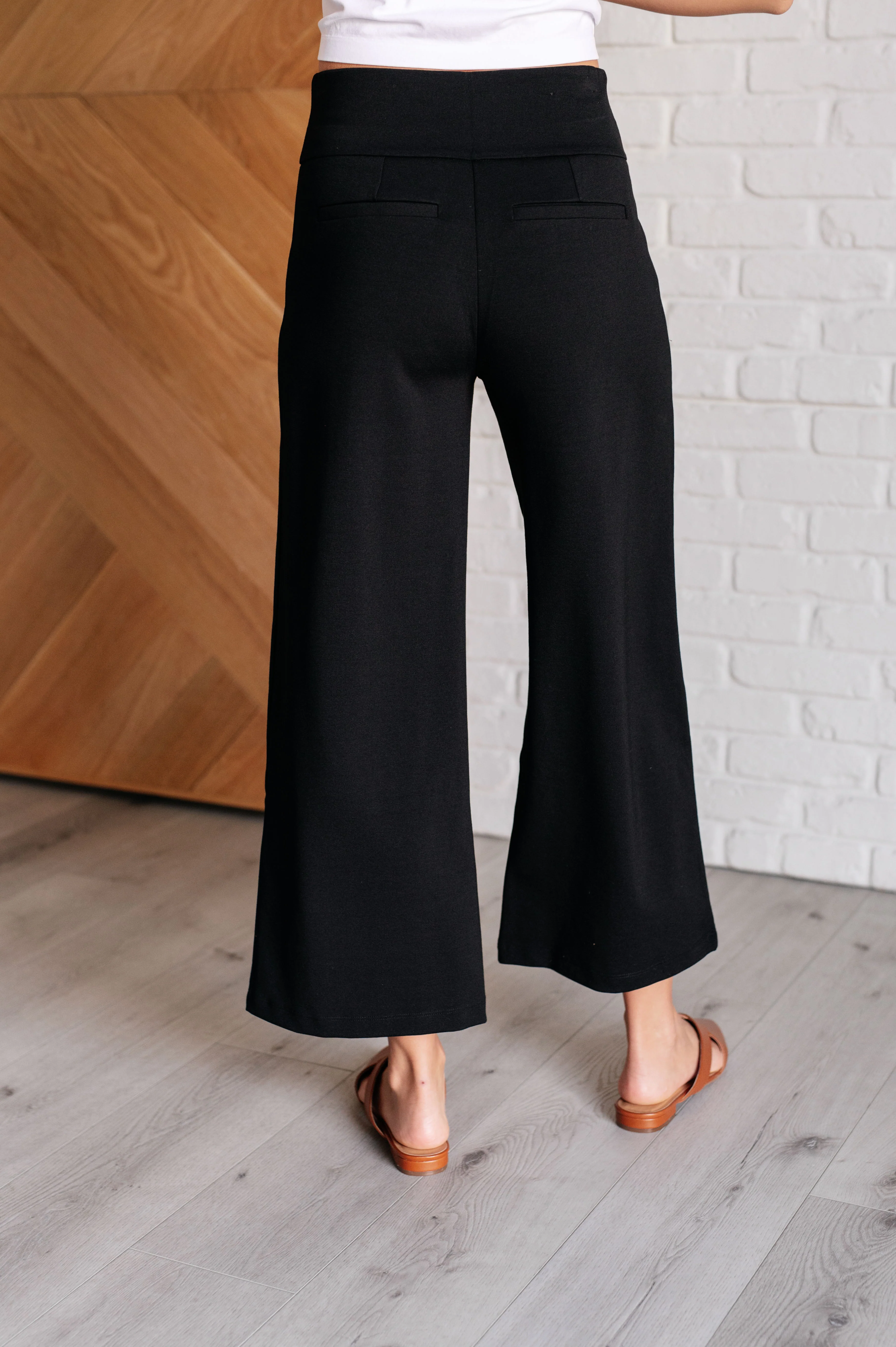 Magic Wide Leg Crop Pants in Black - 10/31/2024 - Image 12