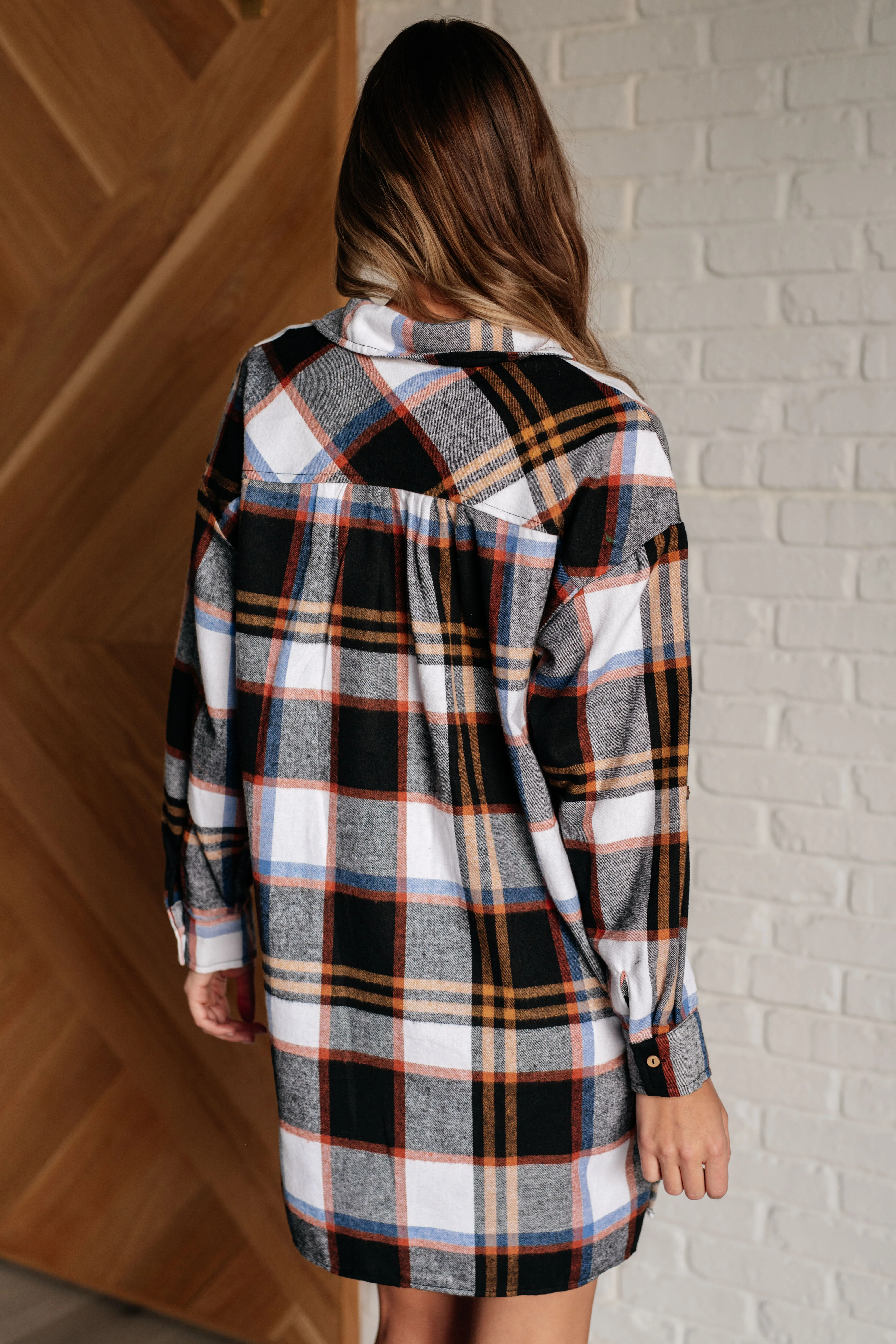 Make it Right Plaid Shirt Dress - 10/29/2024 - Image 9