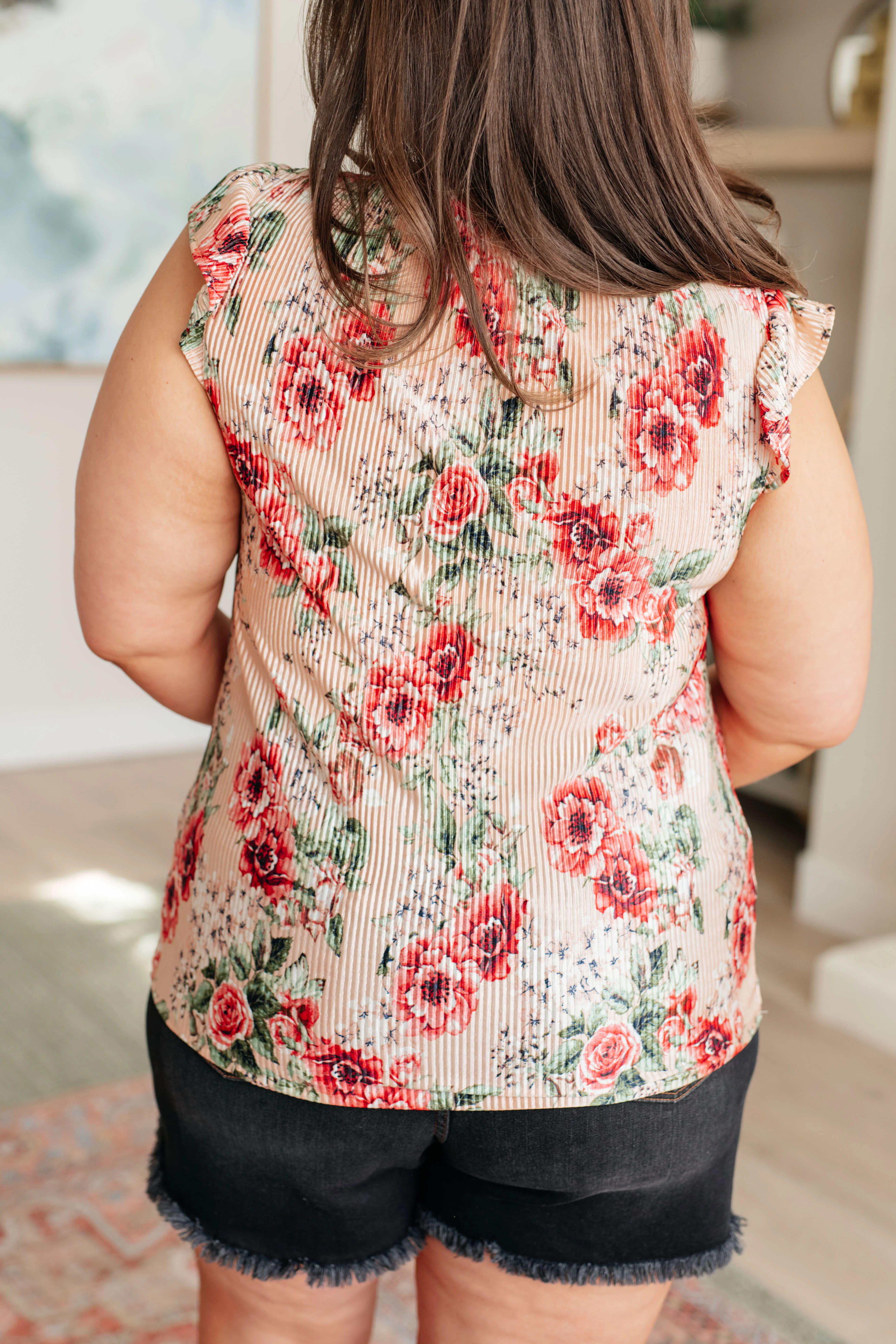 Making Me Blush Floral Top - 4/25/2024 - Image 8