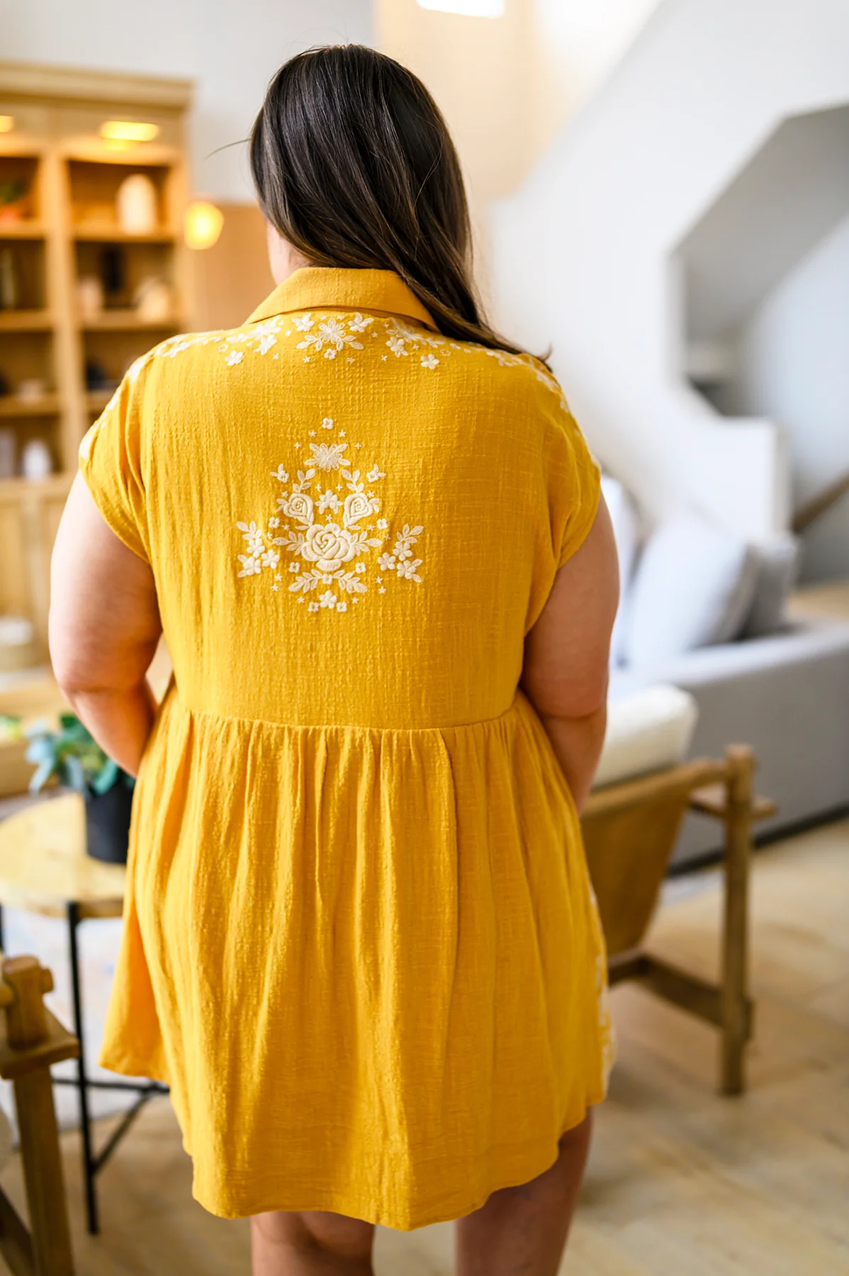 Marigold Embroidered Dress - 4/20/2023 - Image 13