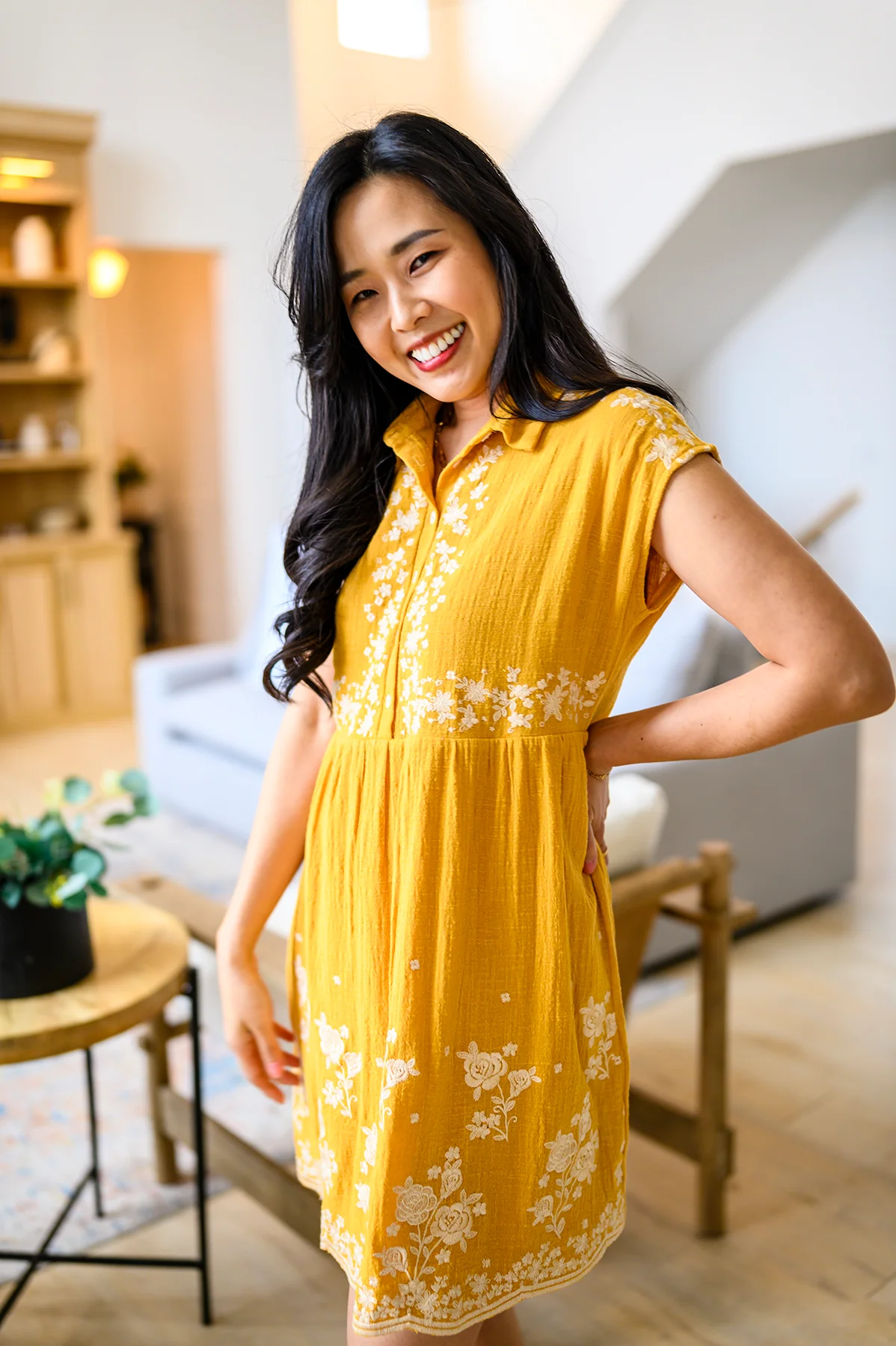 Marigold Embroidered Dress - 4/20/2023 - Image 7