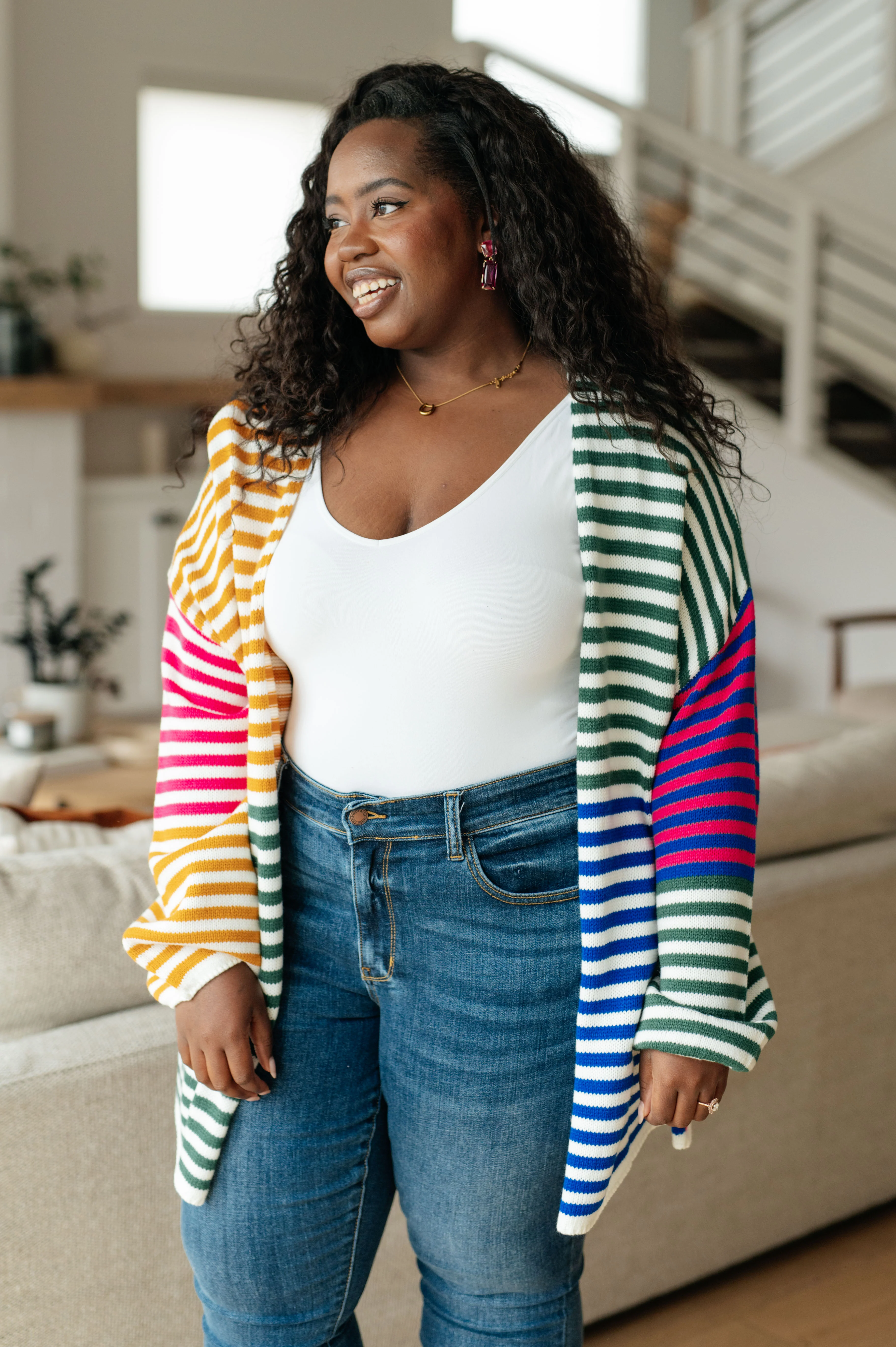 Marquee Lights Striped Cardigan - 11/14/2023 - Image 5