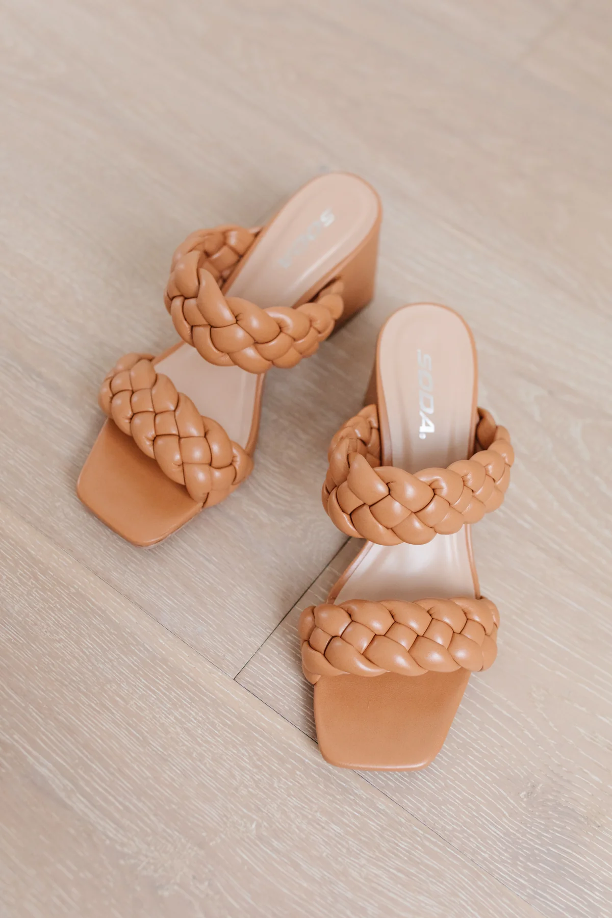Maya Braided Heels in Tan - 4/26/2022 - Image 5