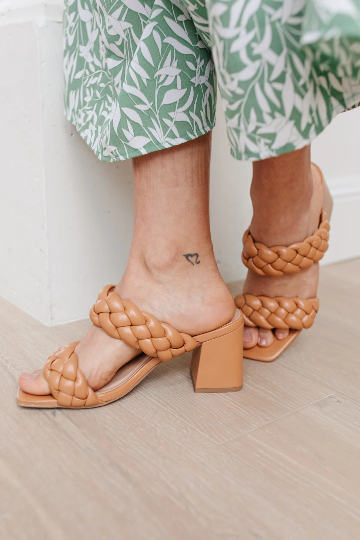 Maya Braided Heels in Tan - 4/26/2022 - Image 6