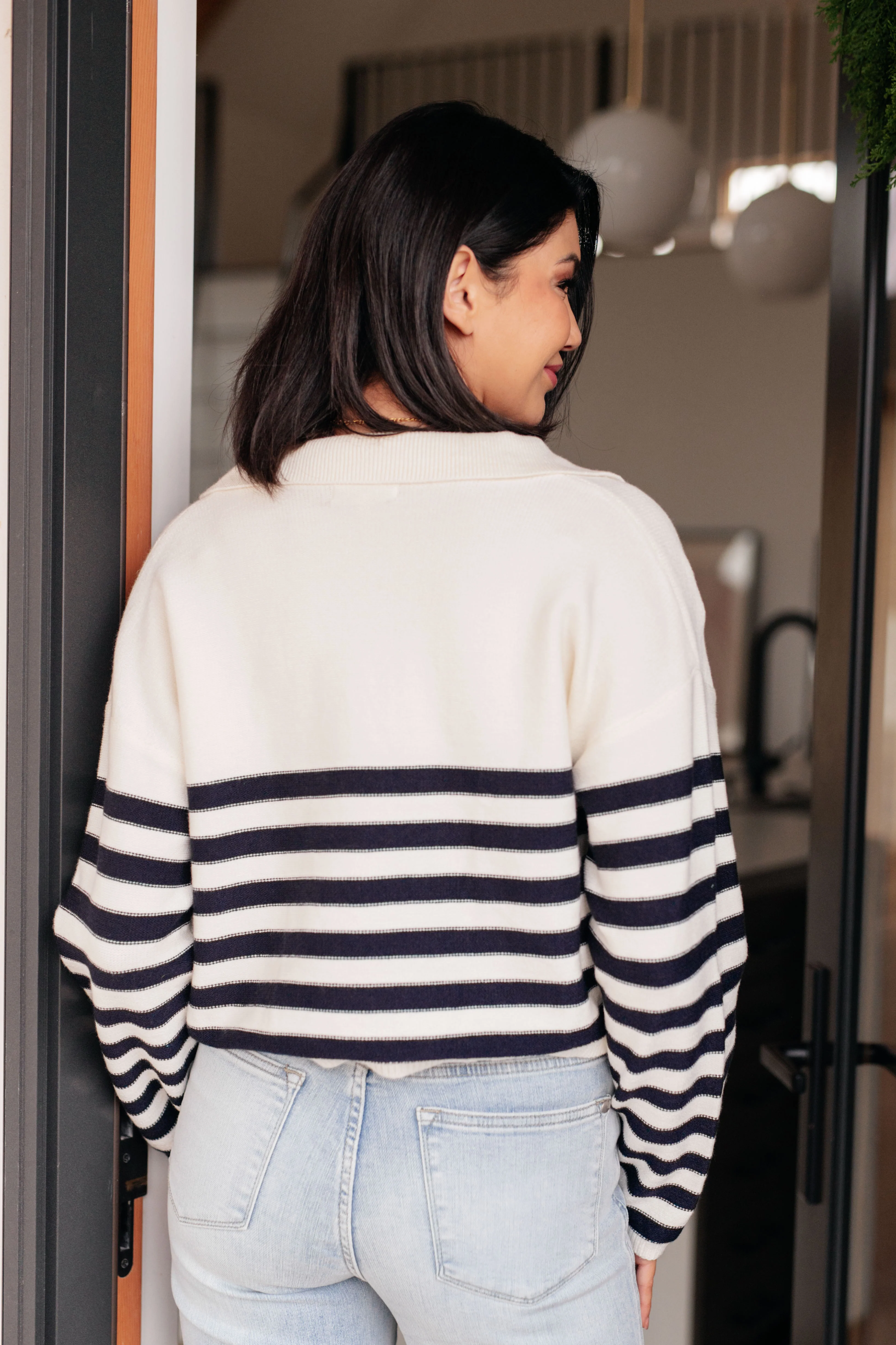 Memorable Moments Striped Sweater in White - 11/3/2025 - Image 8