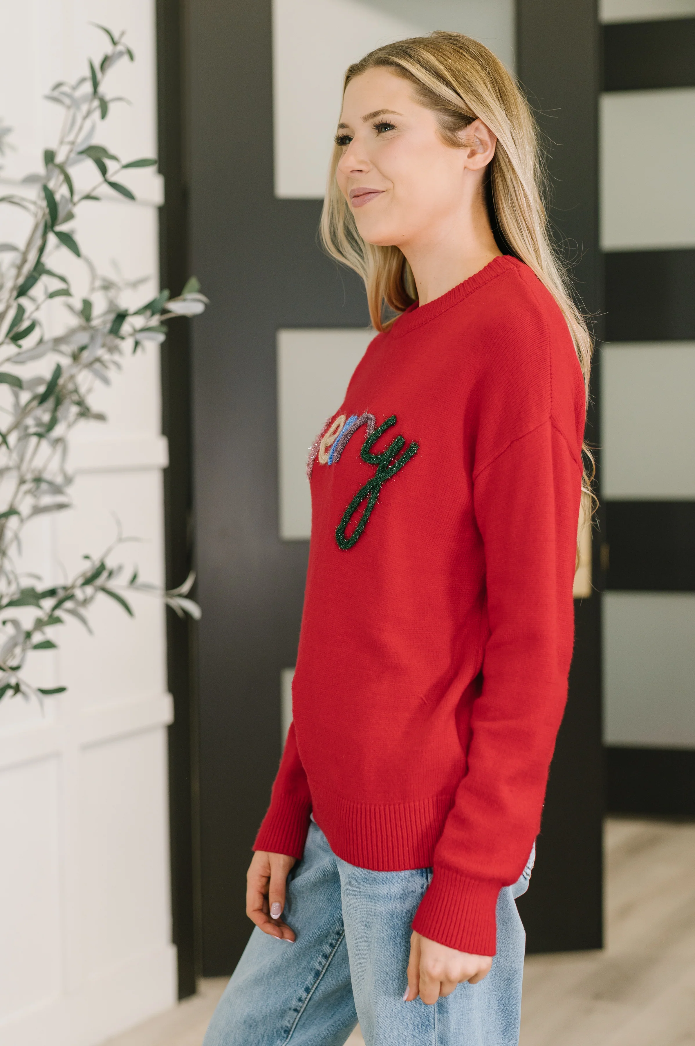 Merry Applique Drop Shoulder Pullover - 11/18/2025 - Image 4