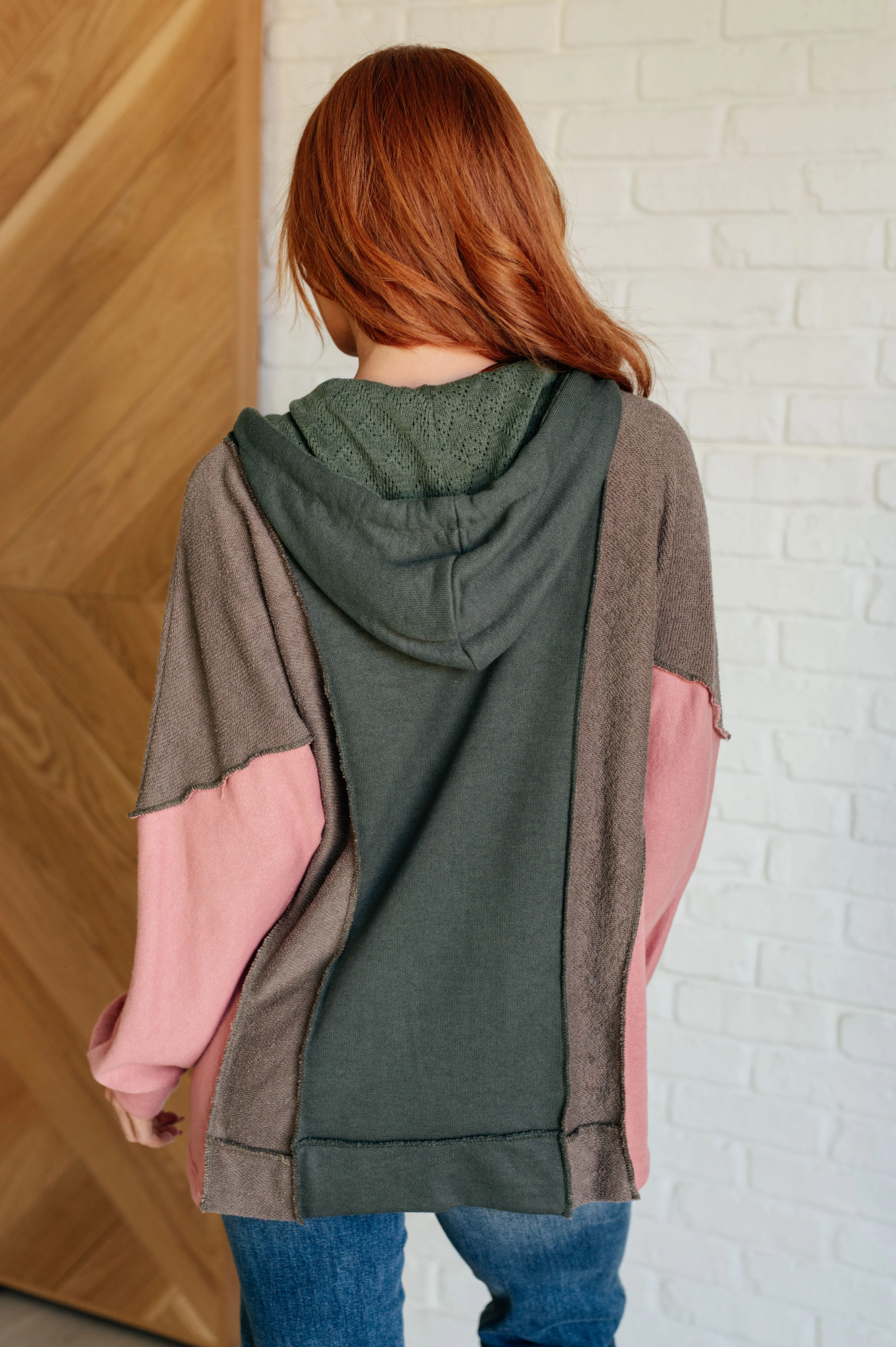 Message Me Back Color Block Hoodie - 8/18/2025 - Image 8