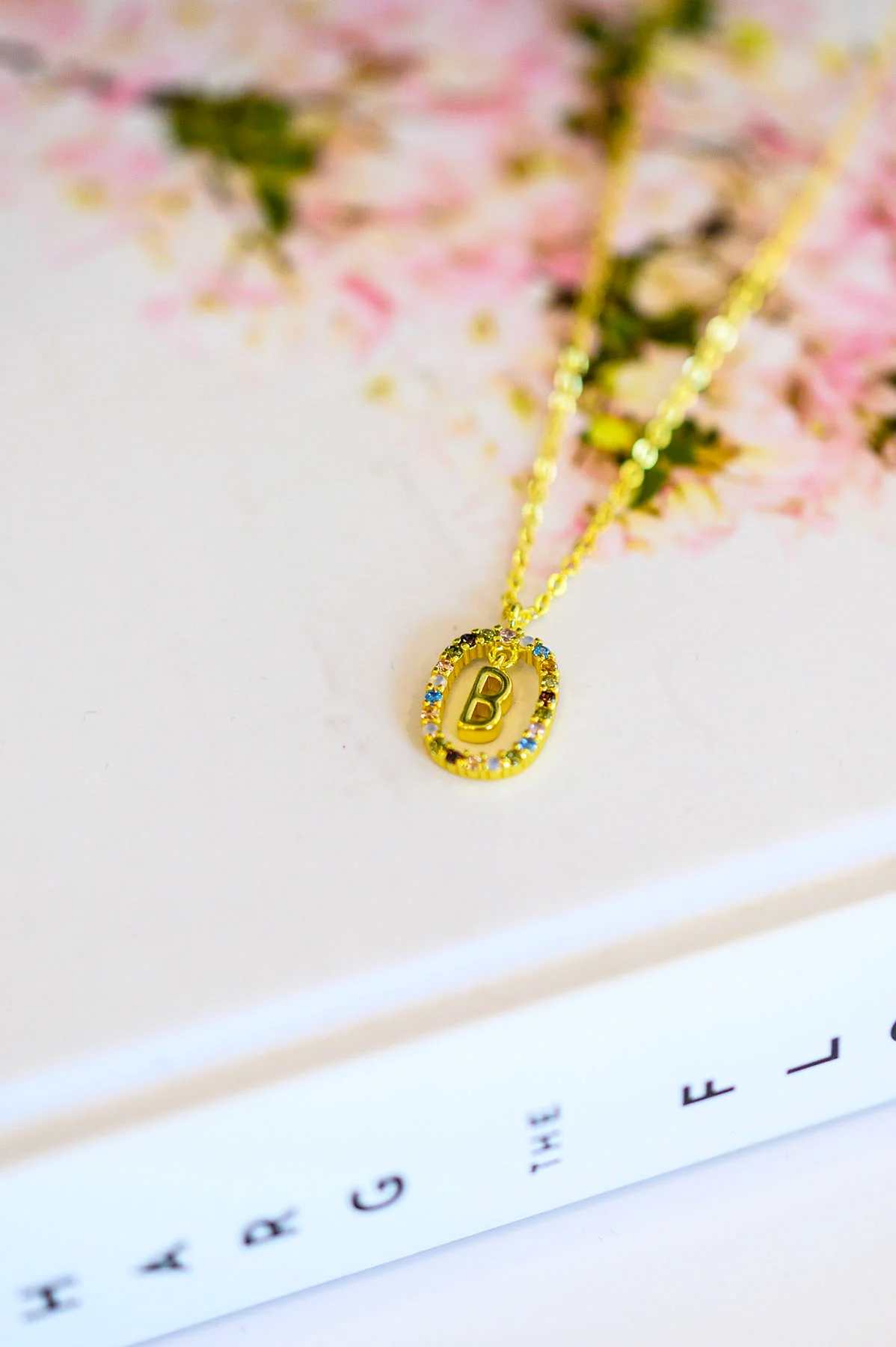 Mi Amor Gold Dipped Initial Necklace - 5/1/2023 - Image 11