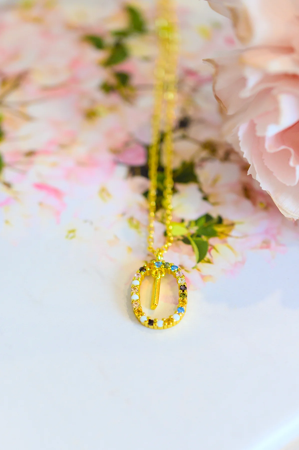 Mi Amor Gold Dipped Initial Necklace - 5/1/2023 - Image 9